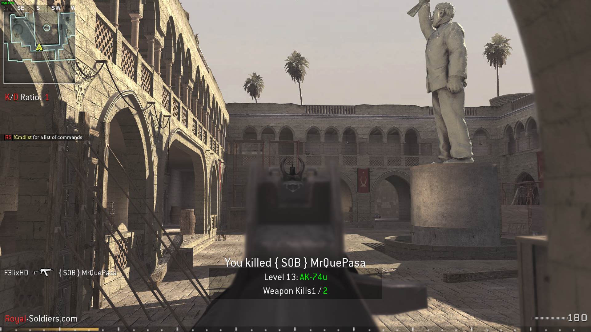 F3lixHD, mp_showdown, |RS|GunGame
