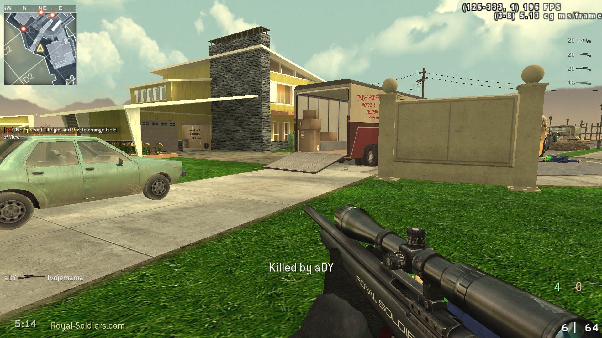 Tvojemama, mp_nuketown, |RS|Sniper Only Promod - Round: 16/20