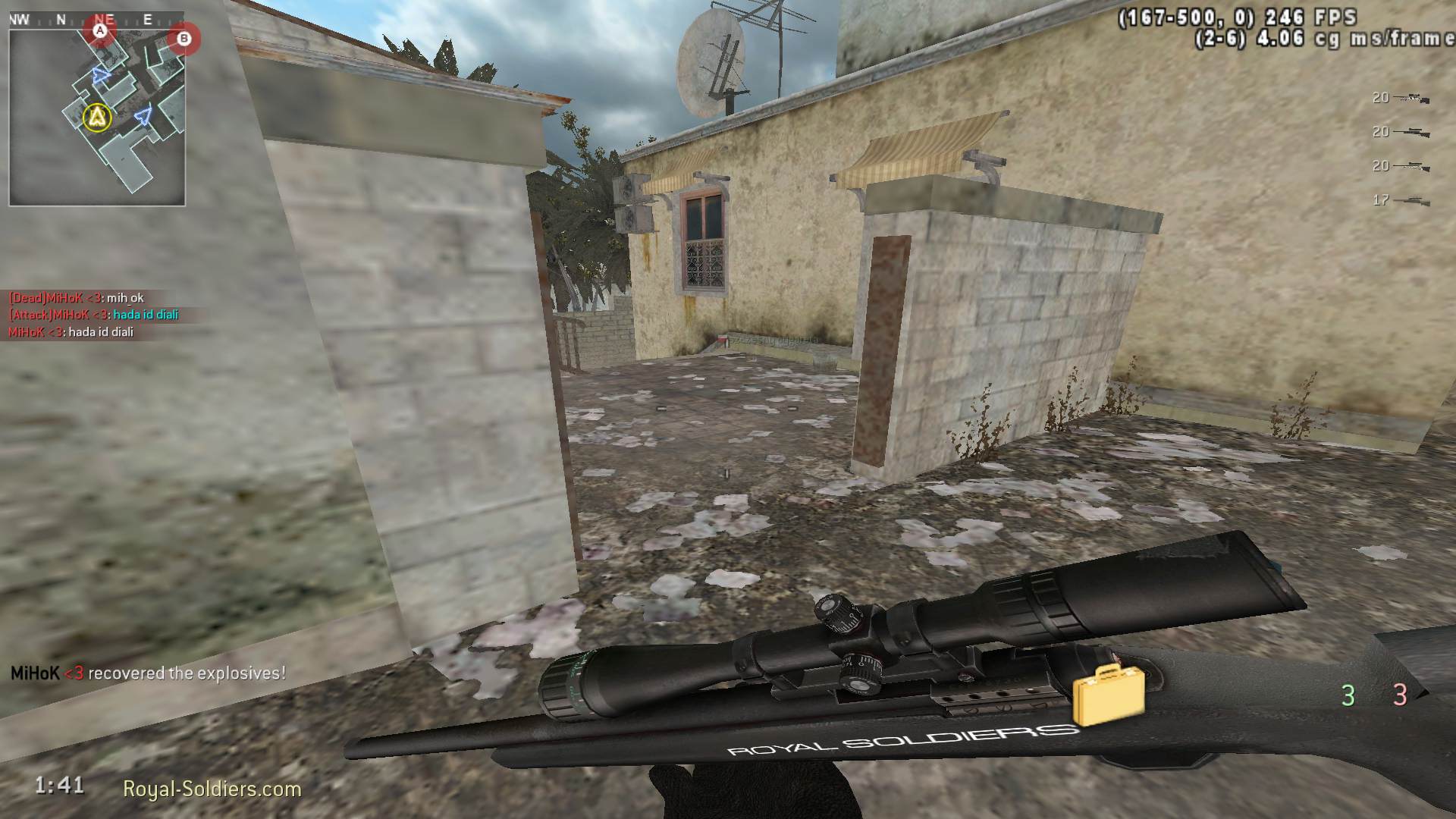 MiHoK <3, mp_crash, |RS|Sniper Only Promod