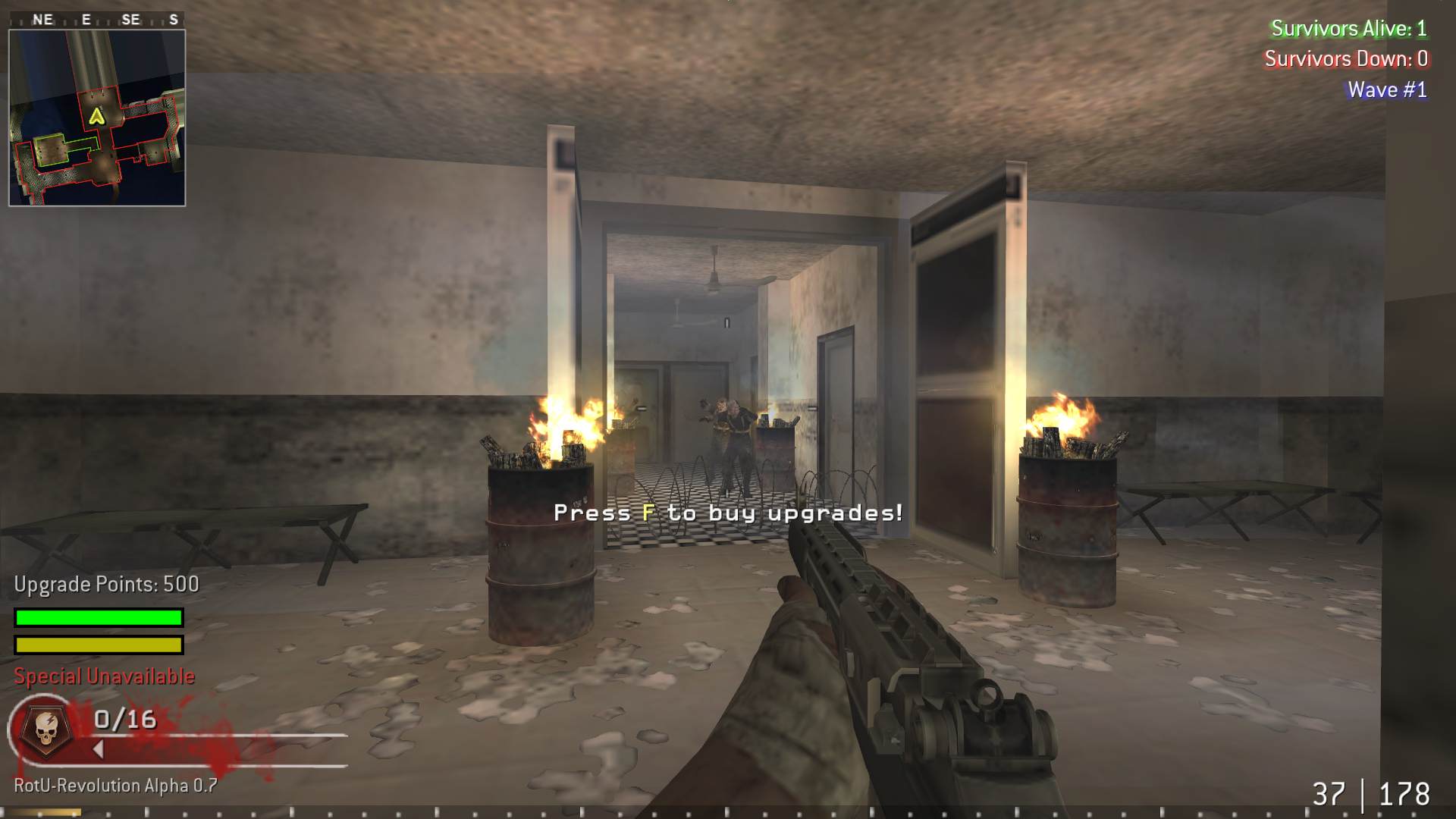 SmSm47, mp_fnrp_clinic, |RS|RotU-Revolution - Zombies