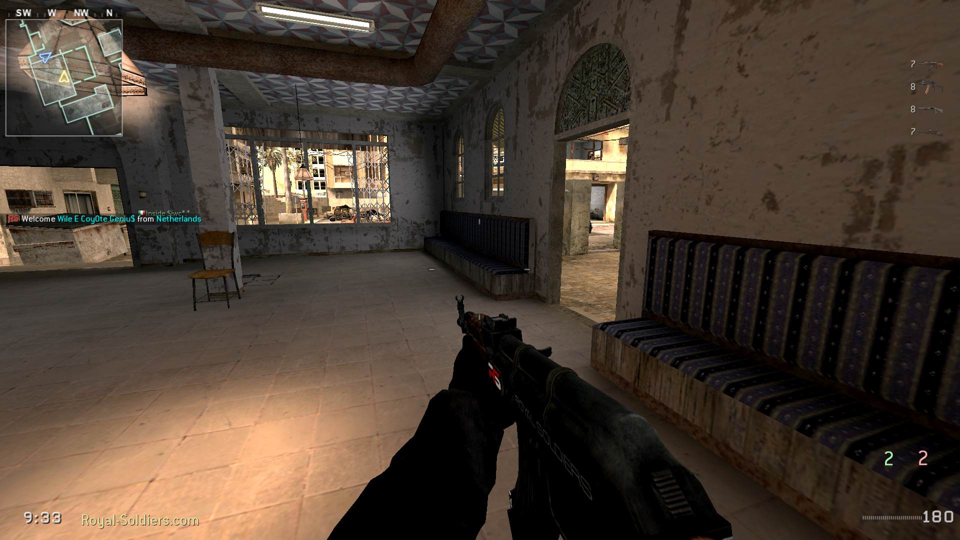 Wile E Coy0te          Geniu, mp_strike, |RS|Promod TDM