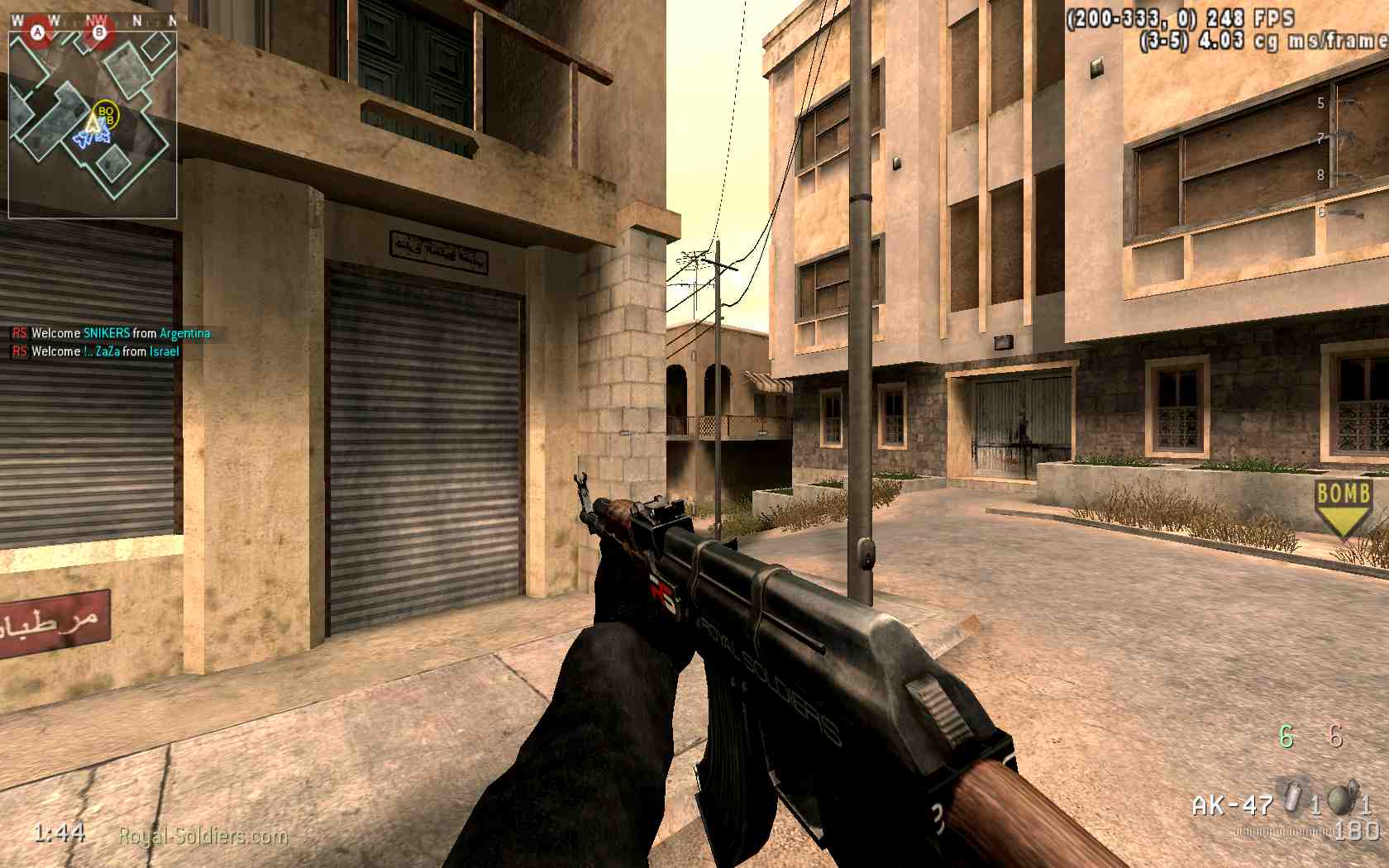 SNIKERS, mp_strike, |RS|Promod S&D 2.20 - Round: 10/20