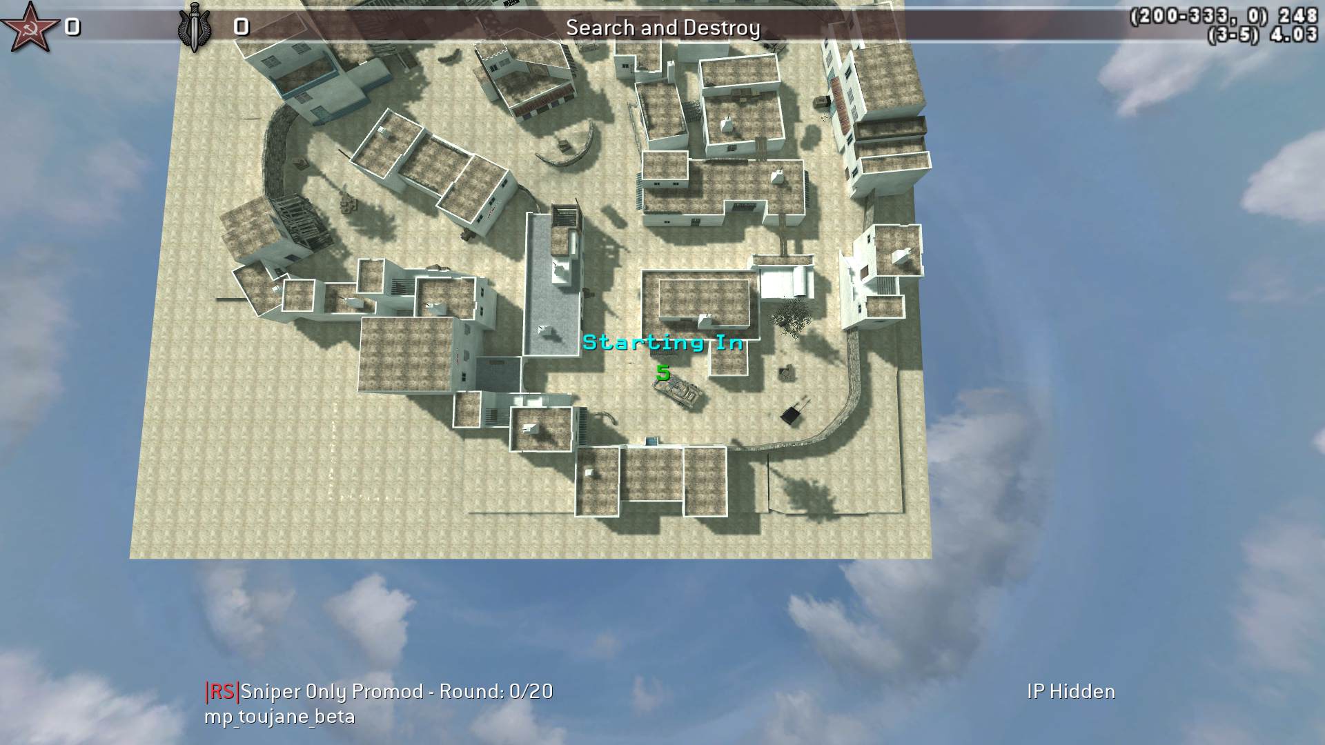 Foro, mp_toujane_beta, |RS|Sniper Only Promod - Round: 16/20