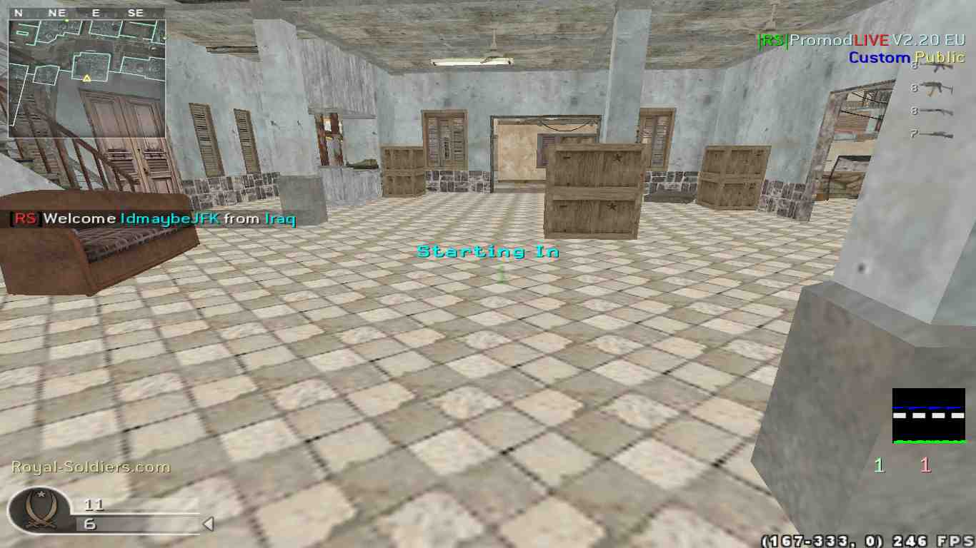 credicle wallhacks, mp_citystreets, |RS|Promod S&D 2.20 - Round: 8/20