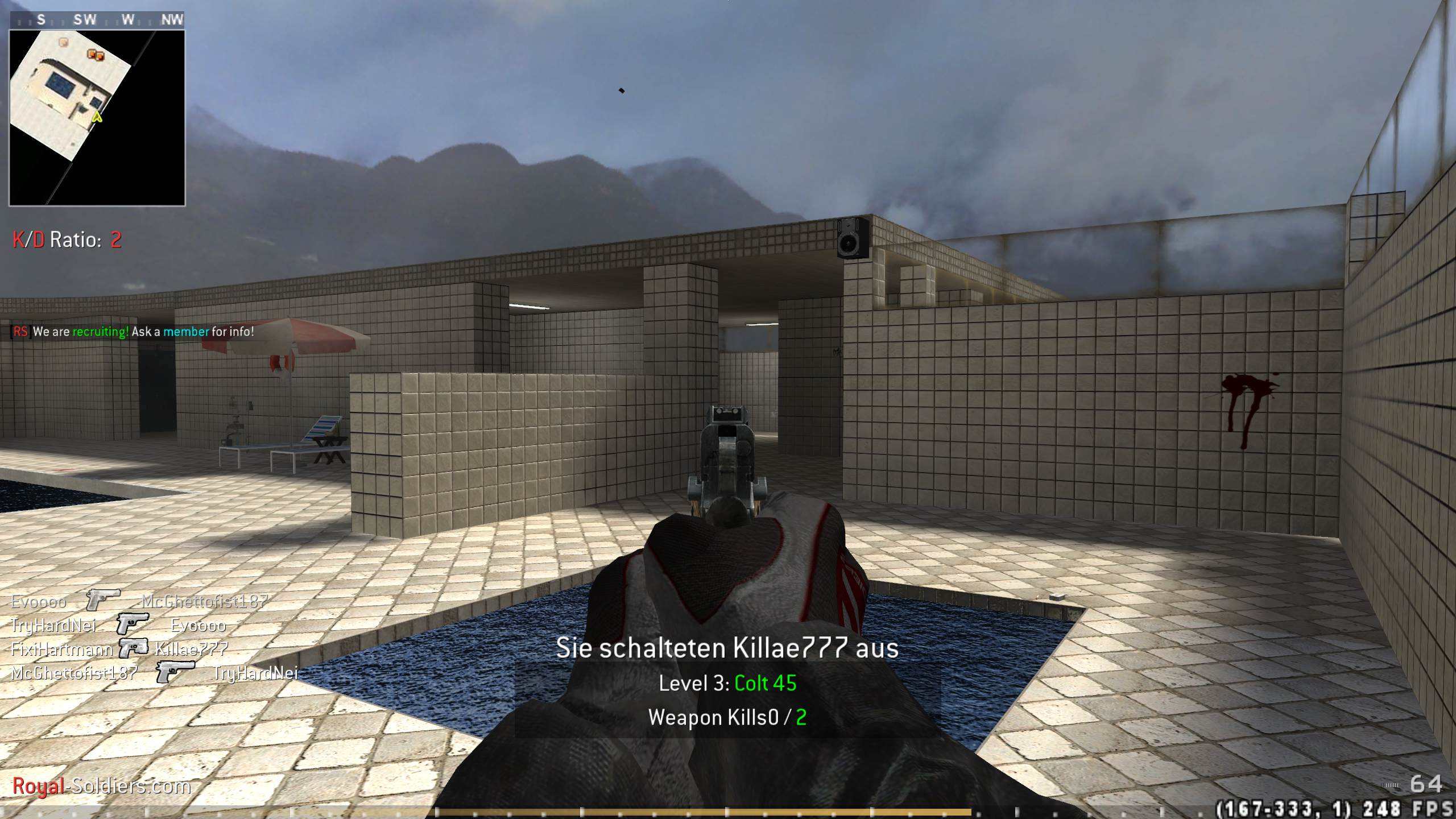 FixiHartmann, mp_poolday, |RS|GunGame