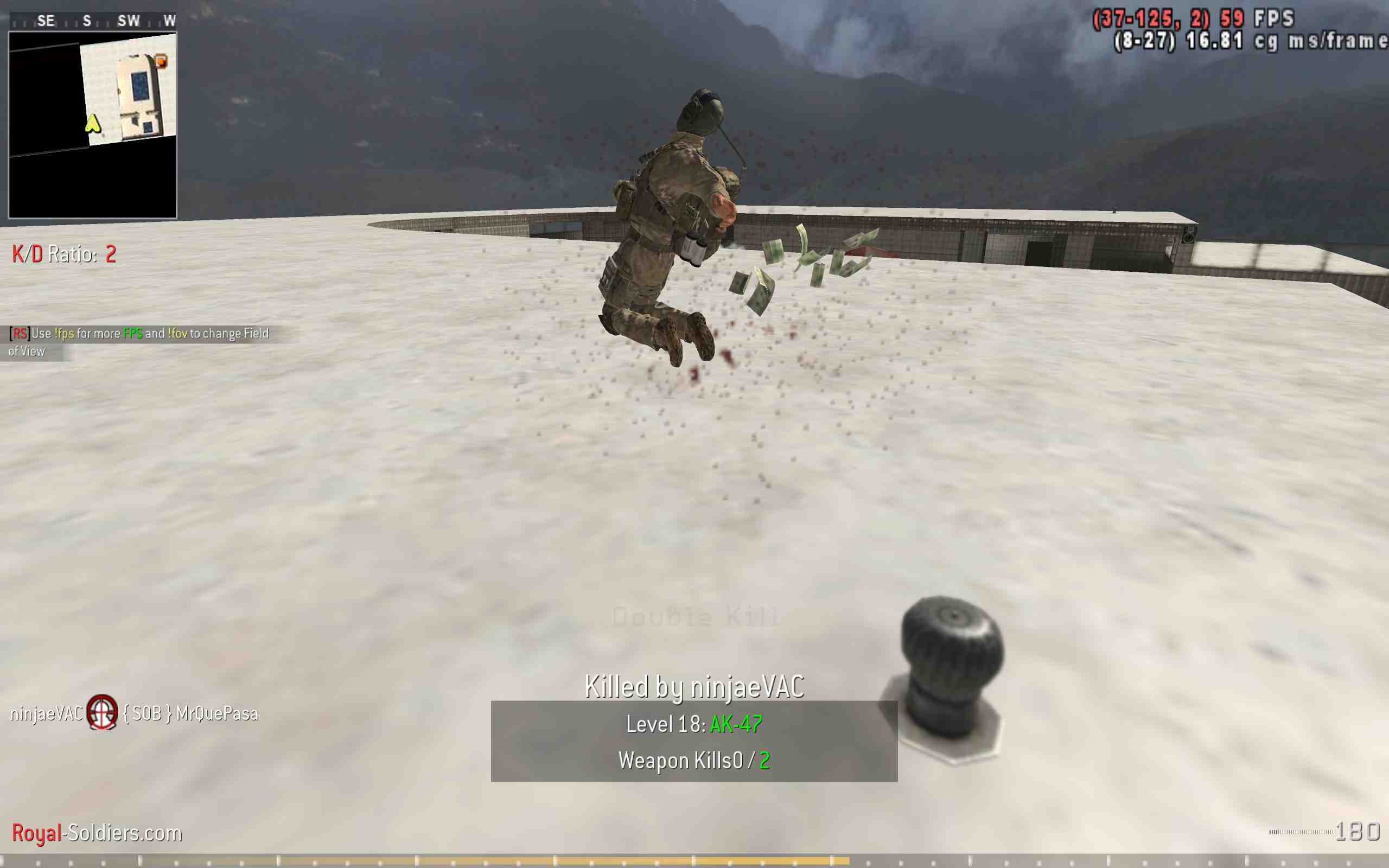 { SOB } MrQuePasa, mp_poolday, |RS|GunGame
