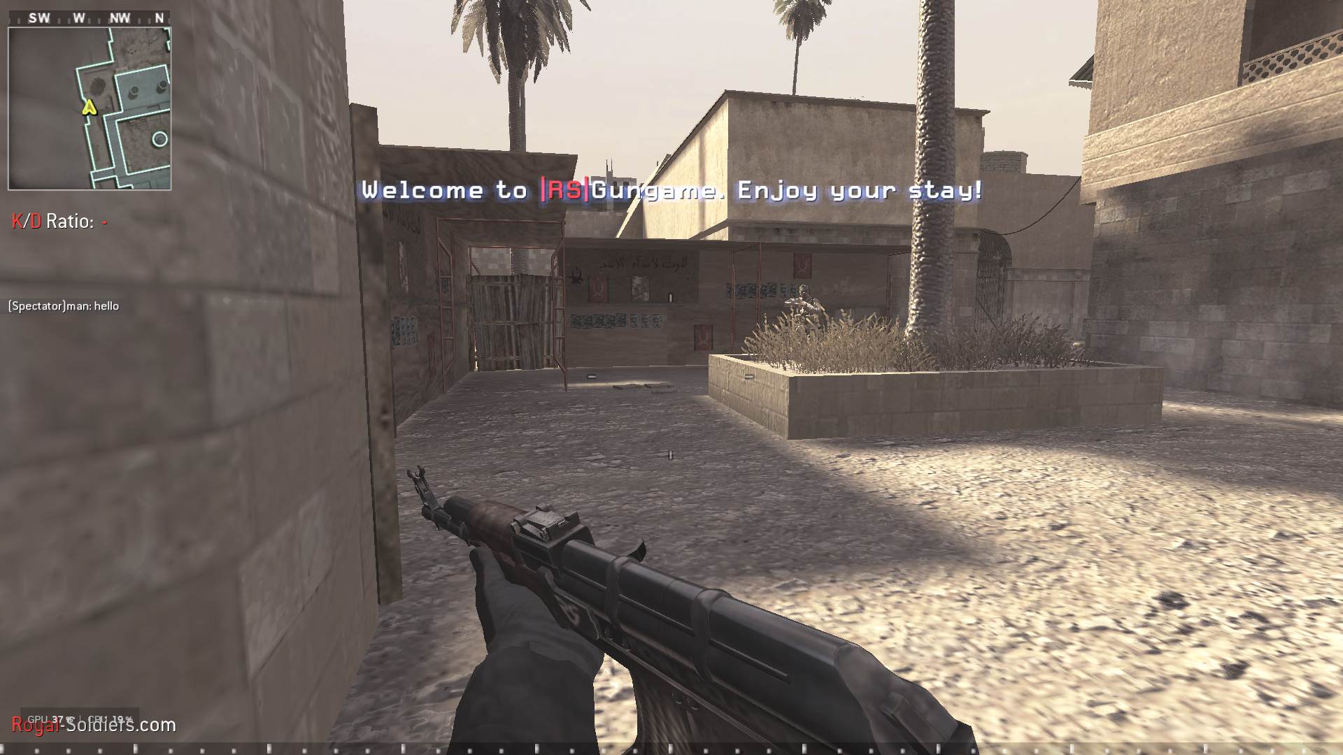 man, mp_showdown, |RS|GunGame