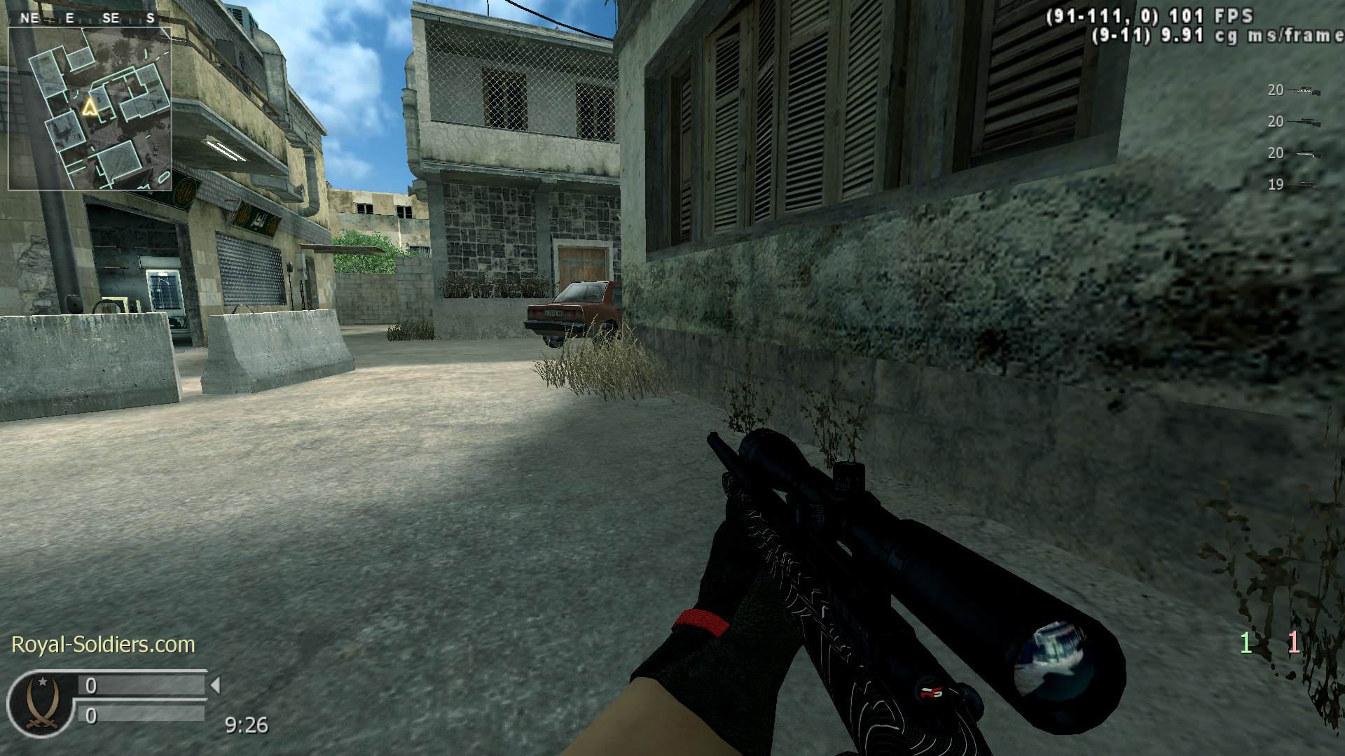 NooB, mp_crash, |RS|Sniper Only Promod