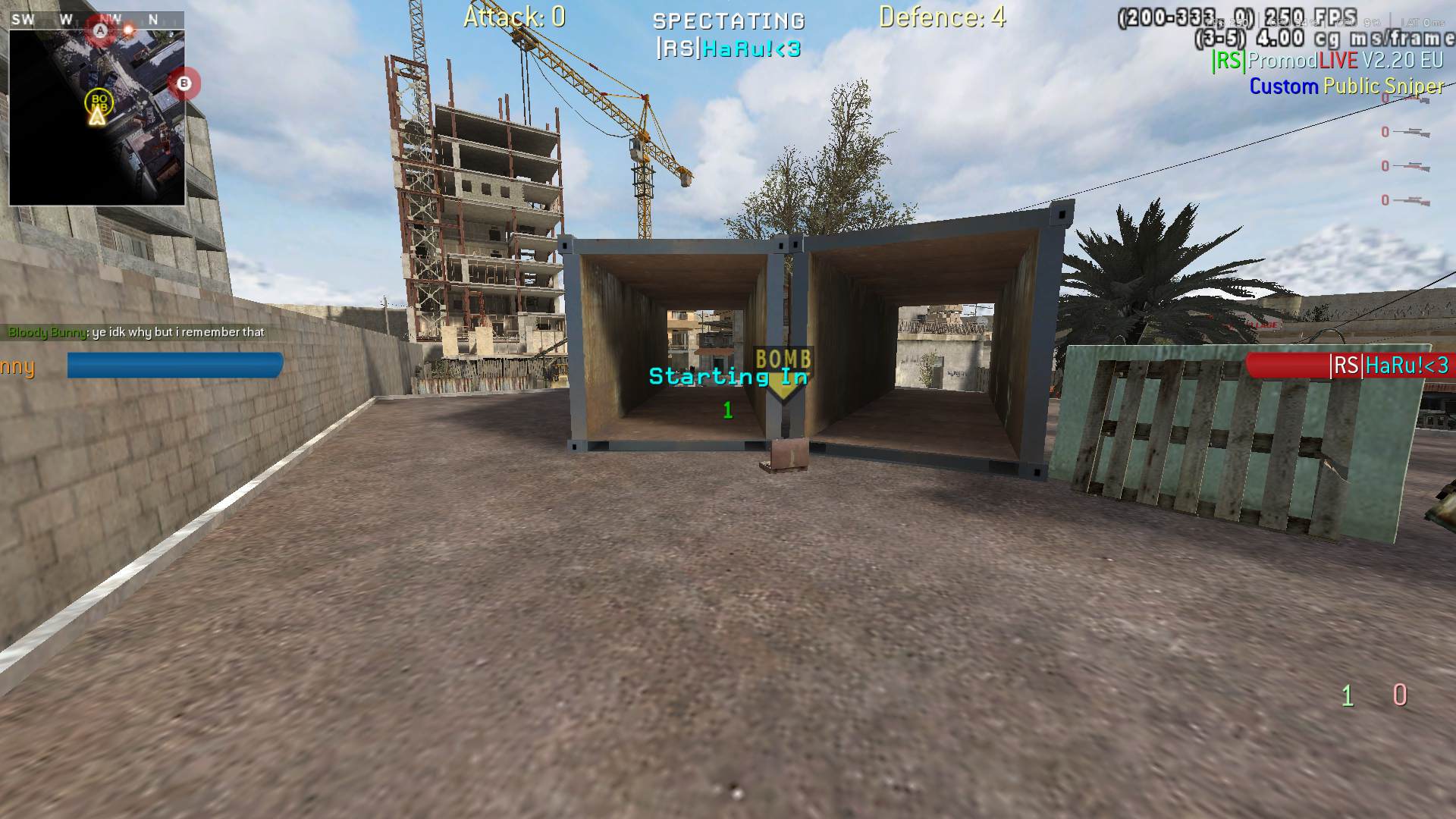 numba won, mp_berry_village, |RS|Sniper Only Promod - Round: 7/20