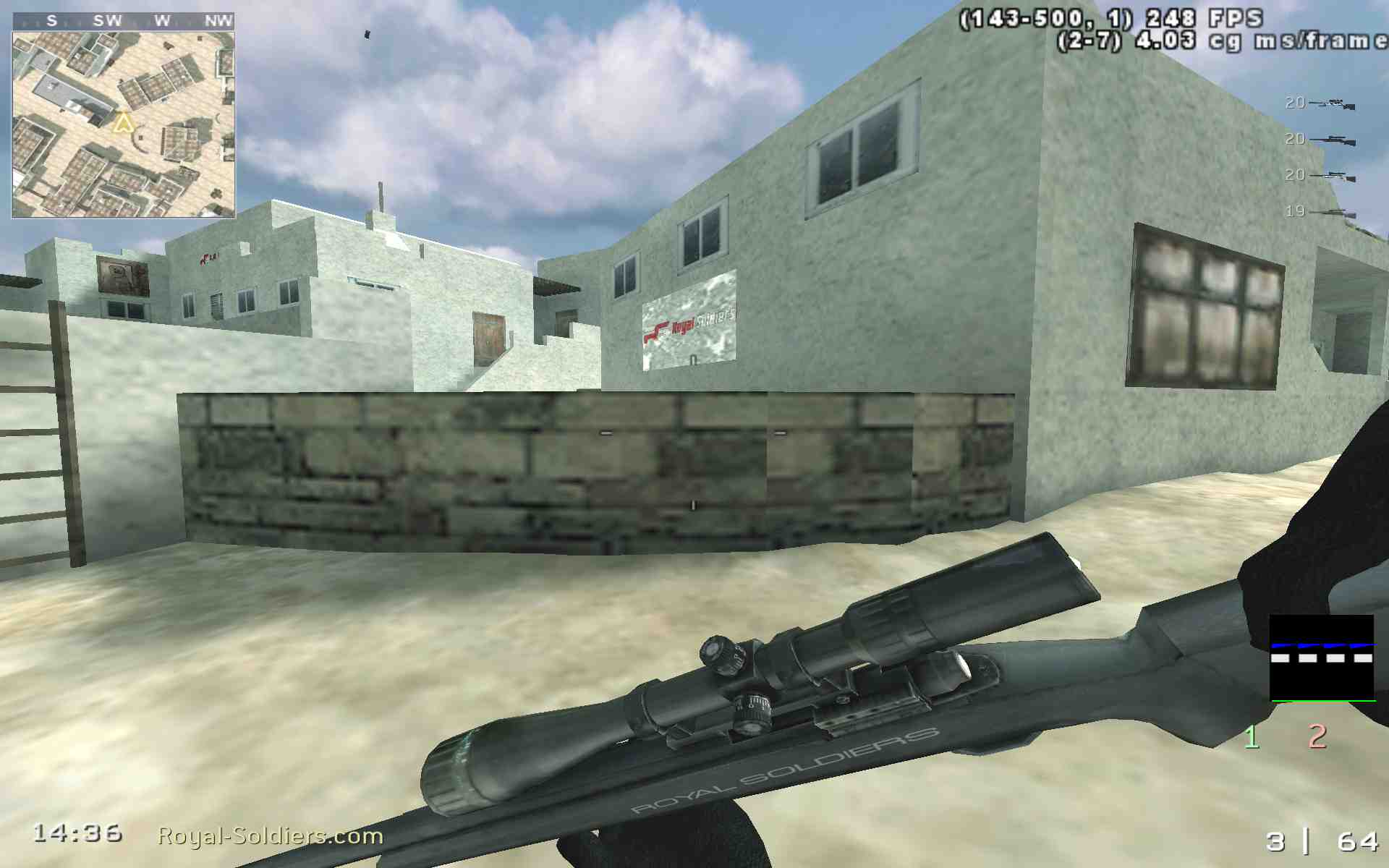 kenshir**, mp_toujane_beta, |RS|Sniper Only Promod - Round: 4/20