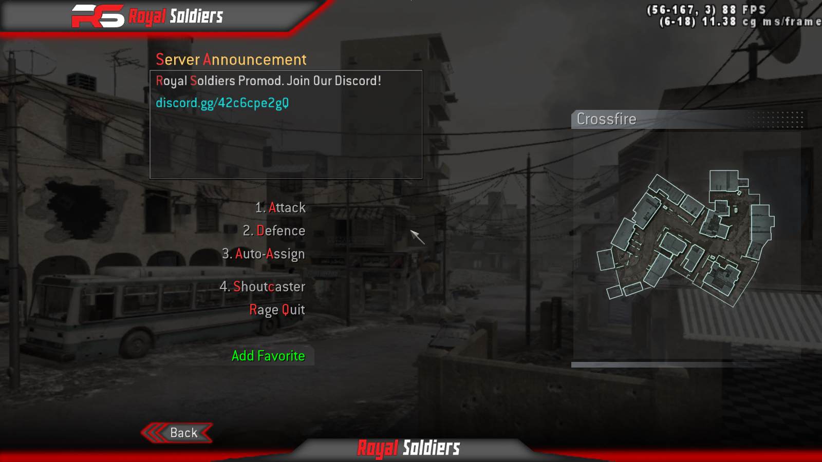 Baryal, mp_crossfire, |RS|Promod S&D 2.20 - Round: 10/20