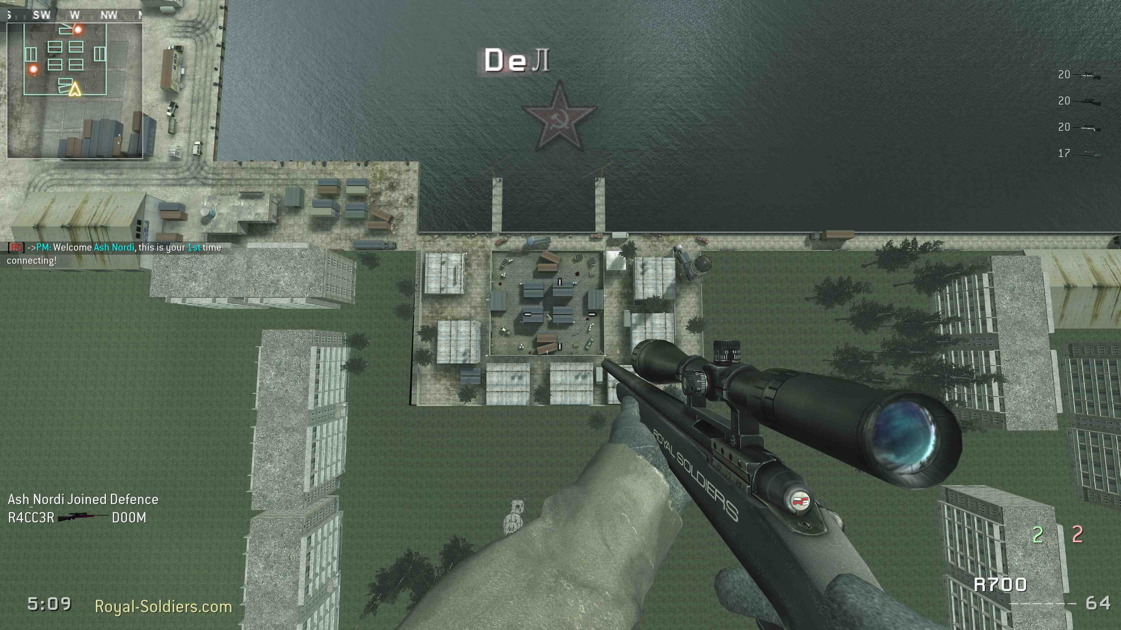 Ash_Nordi, mp_killhouse, |RS|Sniper Only Promod - Round: 13/20