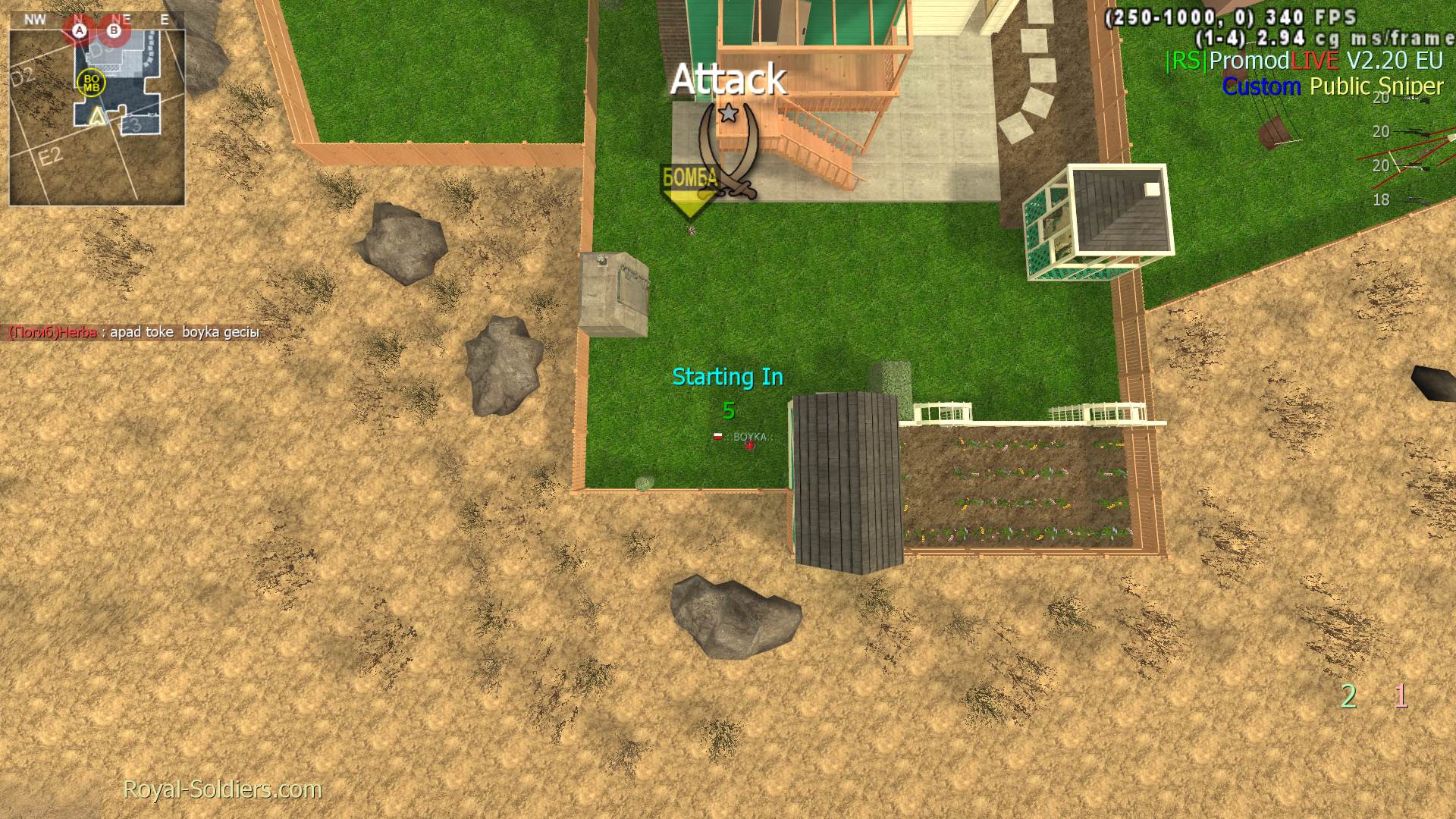 Preacher, mp_nuketown, |RS|Sniper Only Promod - Round: 4/20