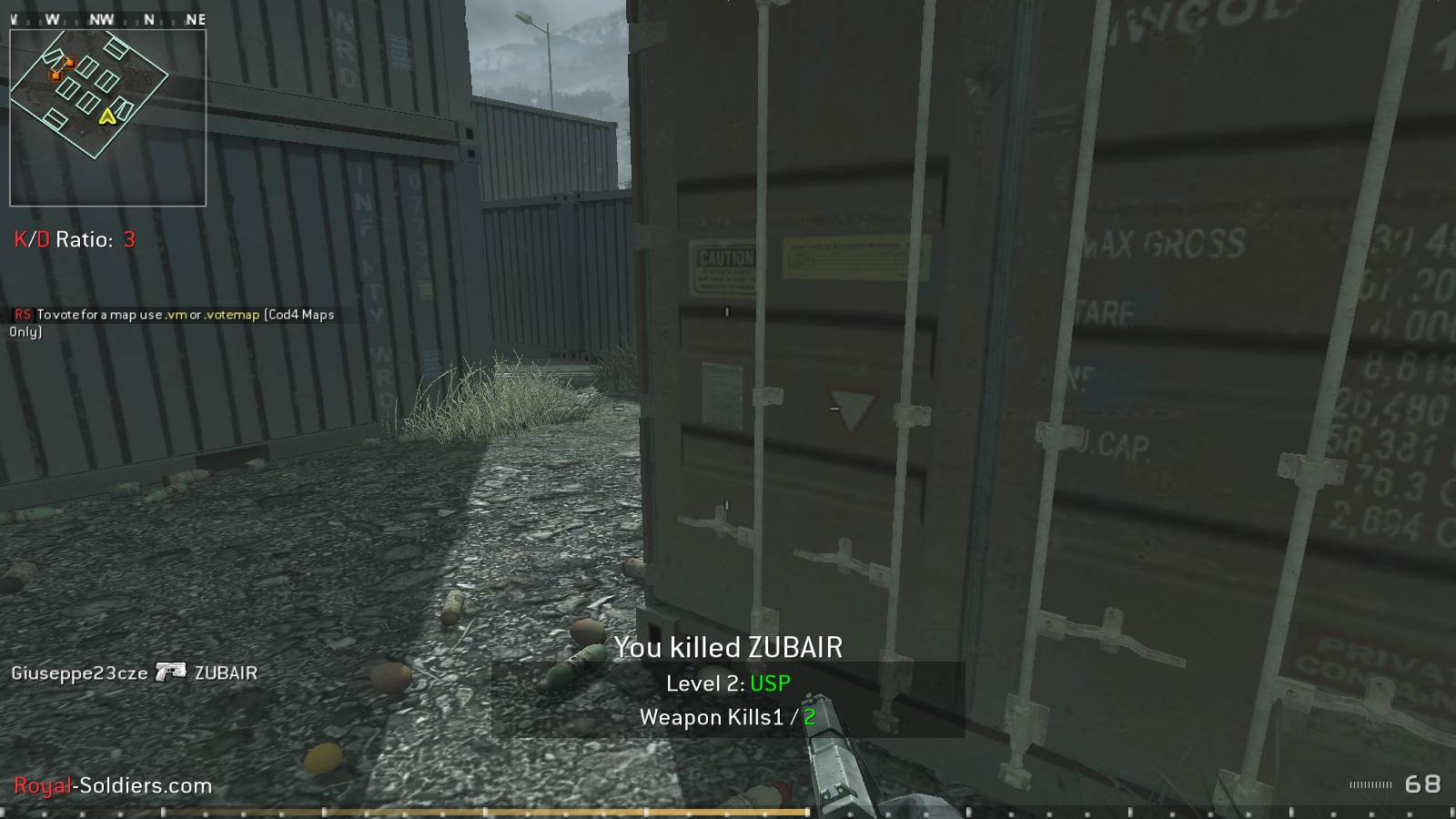 Giuseppe23cze, mp_shipment, |RS|GunGame