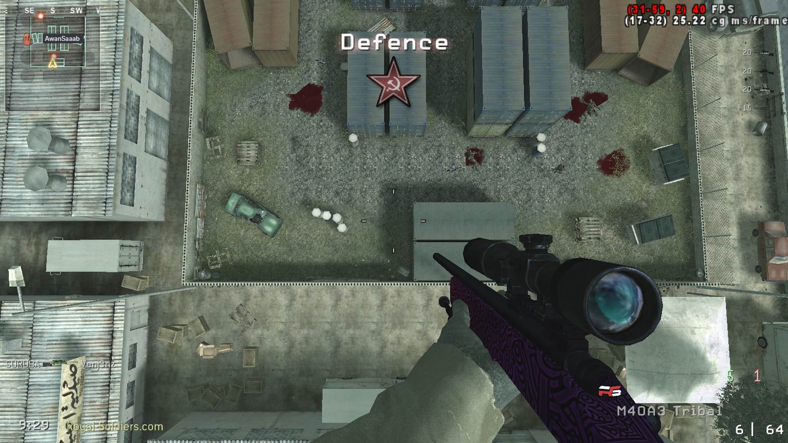 Flying Thapar, mp_shipment, |RS|Sniper Only Promod