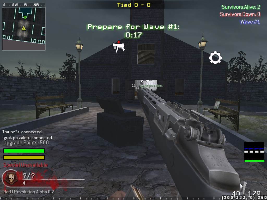 Traunz3r, mp_surv_graveyard, |RS|RotU-Revolution - Zombies