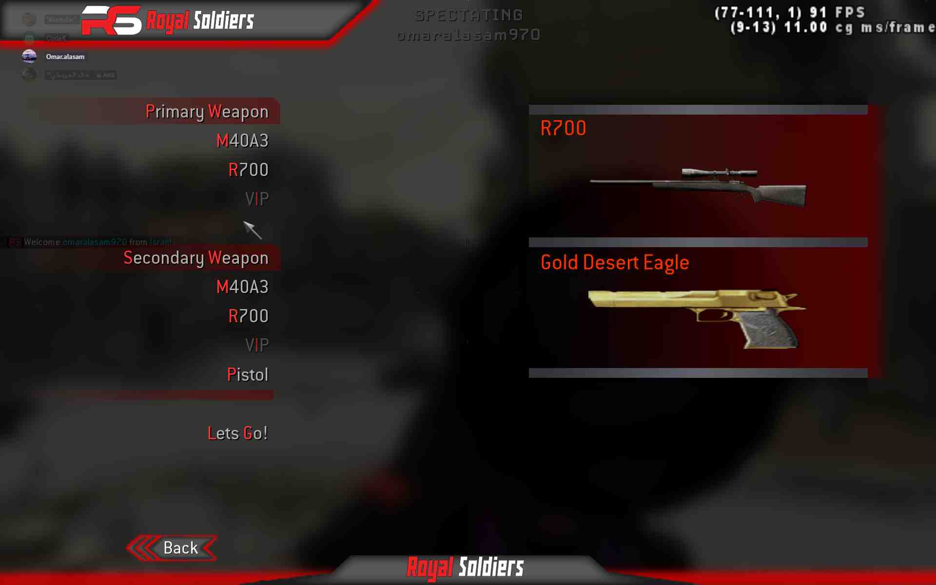 Default, mp_crossfire, |RS|Sniper Only Promod - Round: 6/20