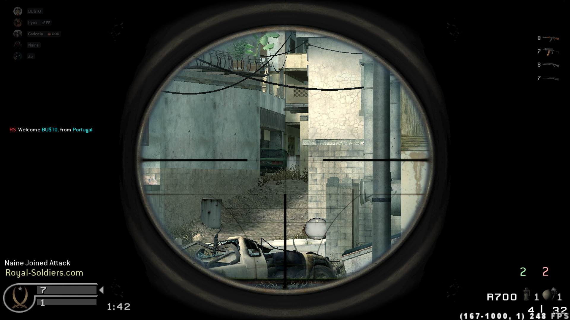 BUTO, mp_crash, |RS|Promod S&D 2.20 - Round: 16/20