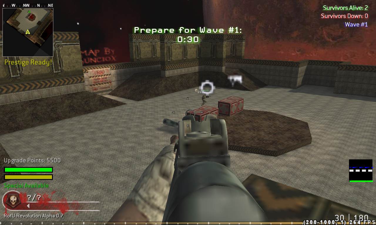 KlNG, mp_fnrp_quake3_arena, |RS|RotU-Revolution - Zombies