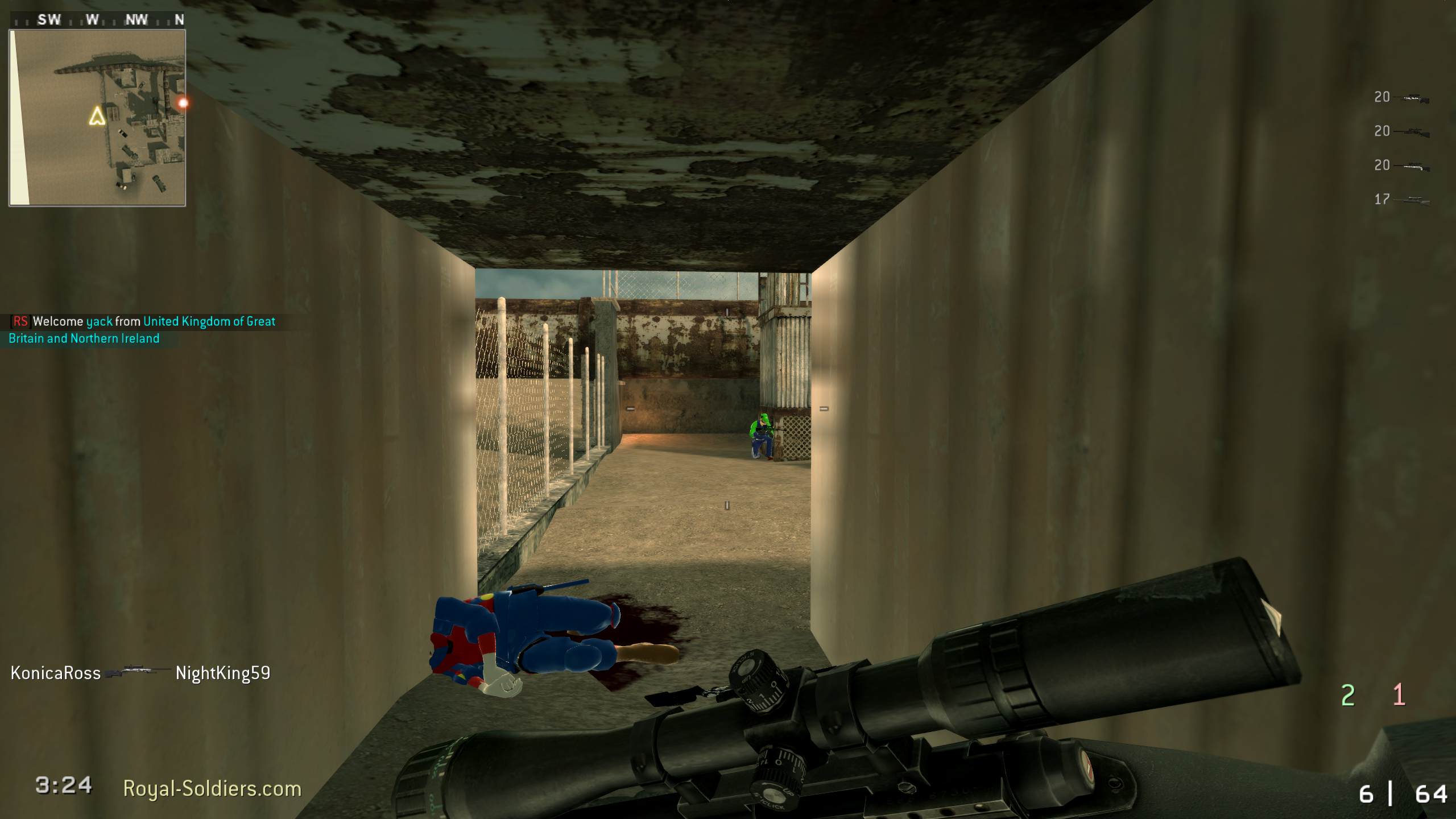 yack, mp_modern_rust, |RS|Sniper Only Promod - Round: 9/20