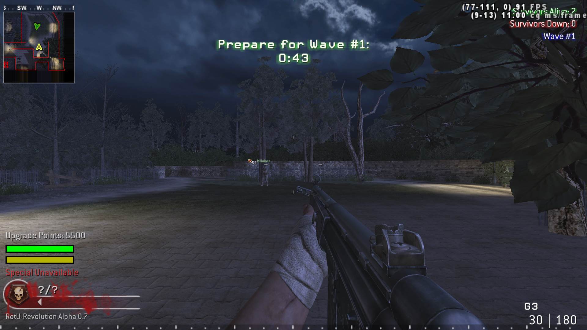 ak47isatool, mp_fnrp_cemetery, |RS|RotU-Revolution - Zombies