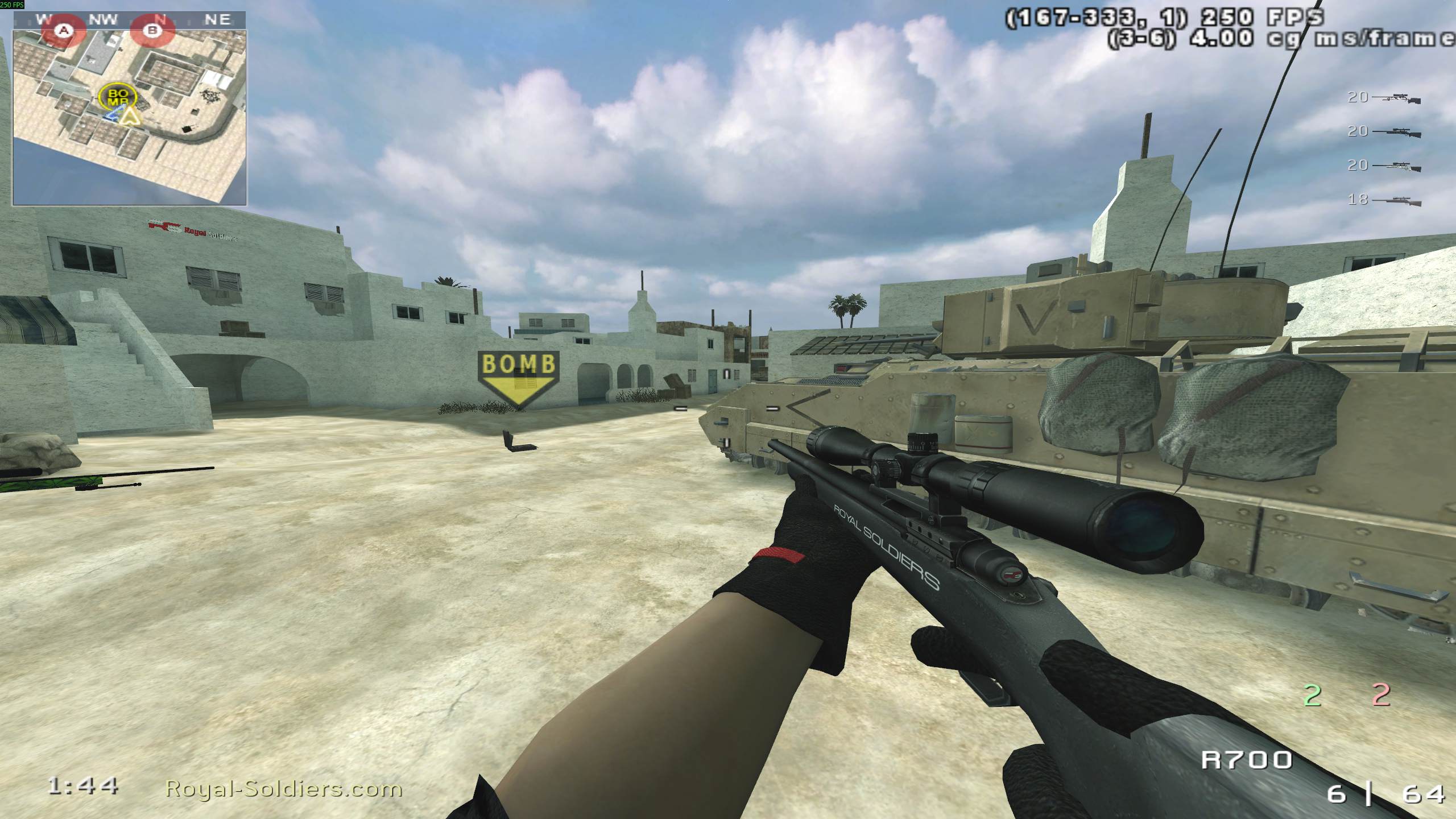 aDY, mp_toujane_beta, |RS|Sniper Only Promod - Round: 16/20