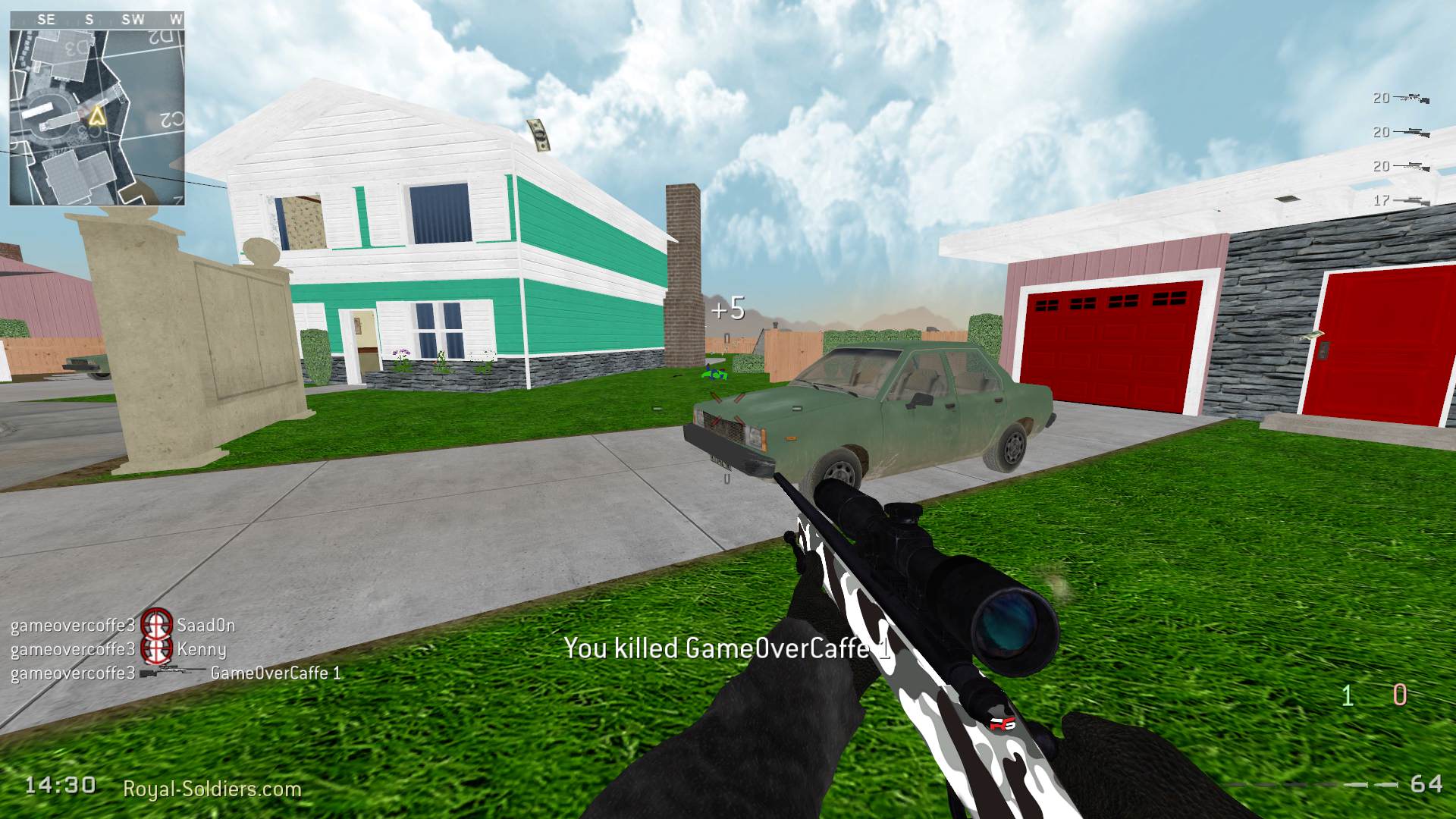 gameovercoffe3, mp_nuketown, |RS|Sniper Only Promod