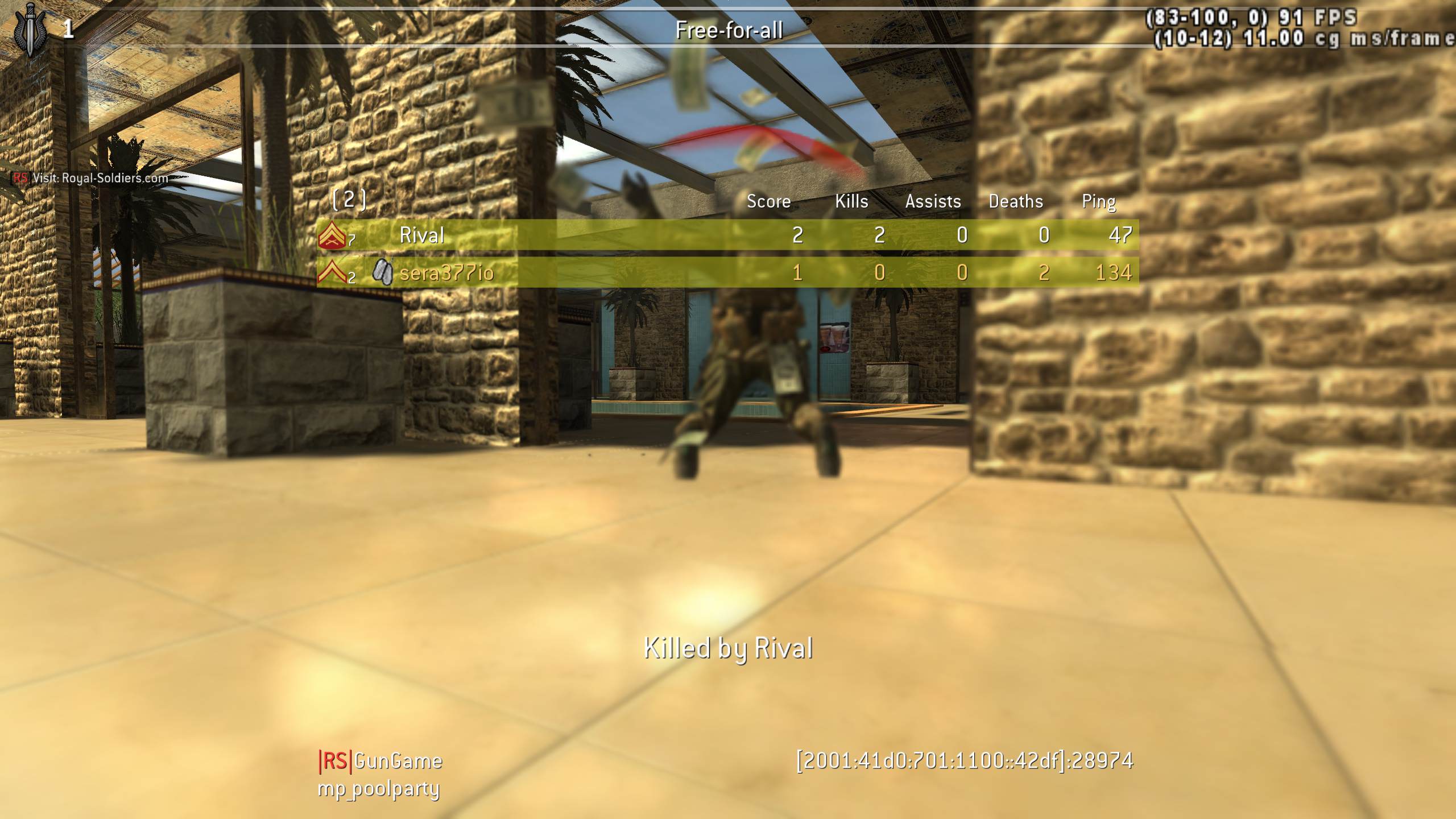 sera377io, mp_poolparty, |RS|GunGame