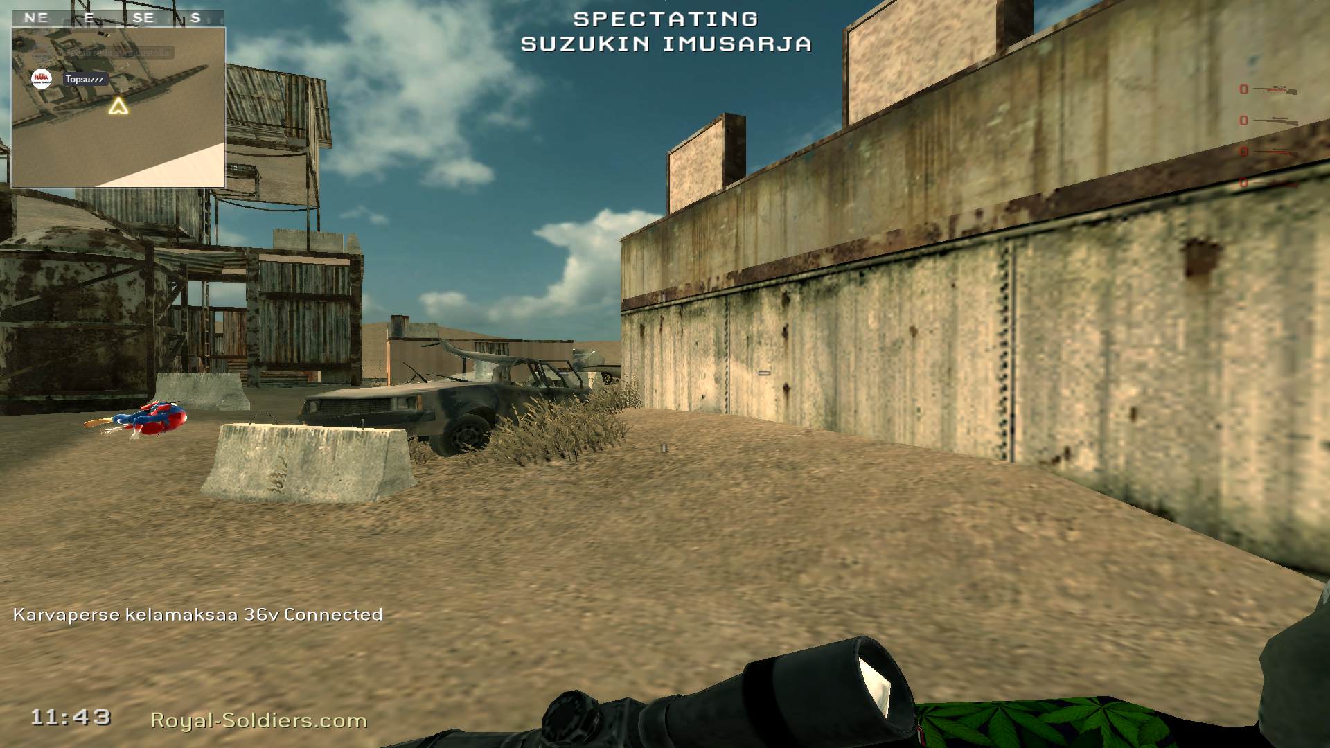 Karvaperse kelamaksaa 36v, mp_modern_rust, |RS|Sniper Only Promod - Round: 5/20