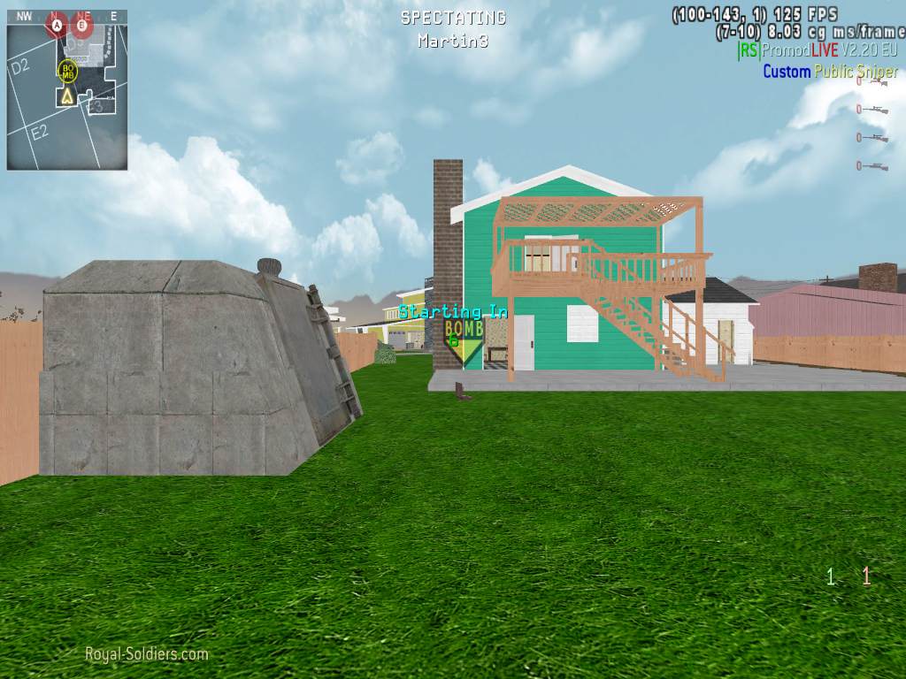 Mrio, mp_nuketown, |RS|Sniper Only Promod