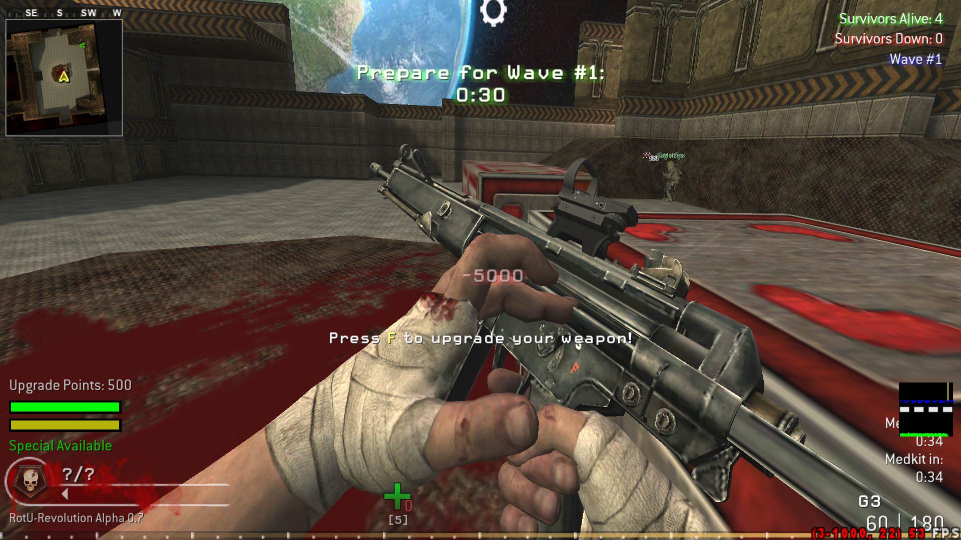 KlNG, mp_fnrp_quake3_arena, |RS|RotU-Revolution - Zombies
