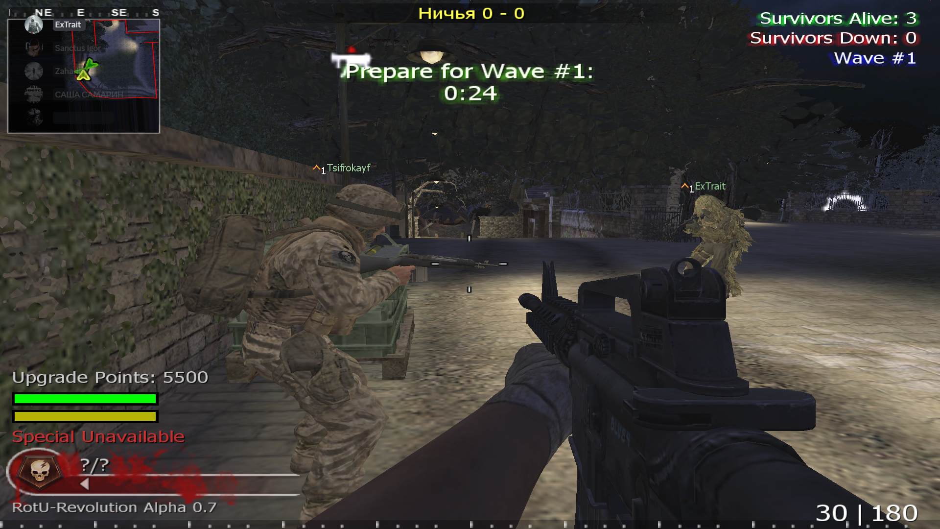 POD SNUSOM, mp_fnrp_cemetery, |RS|RotU-Revolution - Zombies