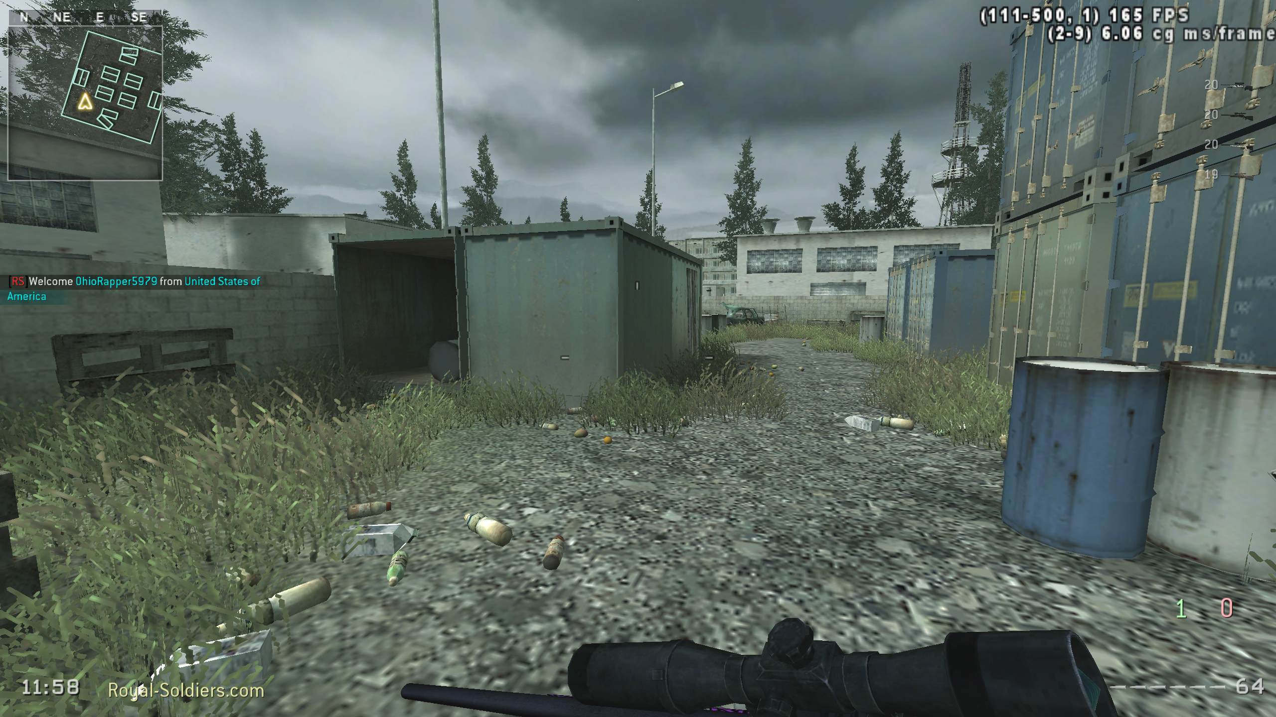 OhioRapper5979, mp_shipment, |RS|Sniper Only Promod - Round: 4/20