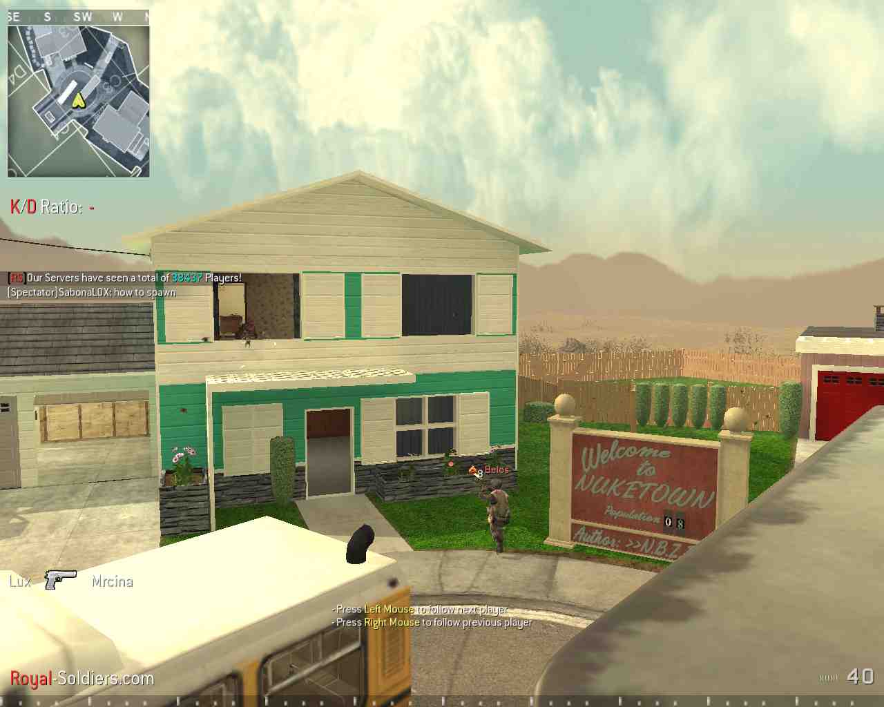 SabonaLOX, mp_nuketown, |RS|GunGame
