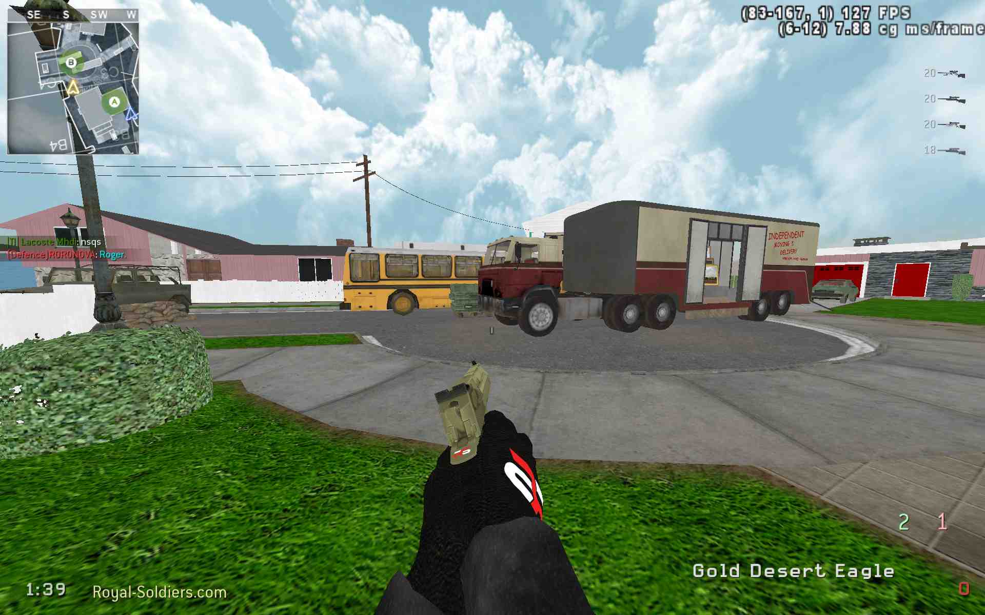 R0RON0VA, mp_nuketown, |RS|Sniper Only Promod - Round: 17/20