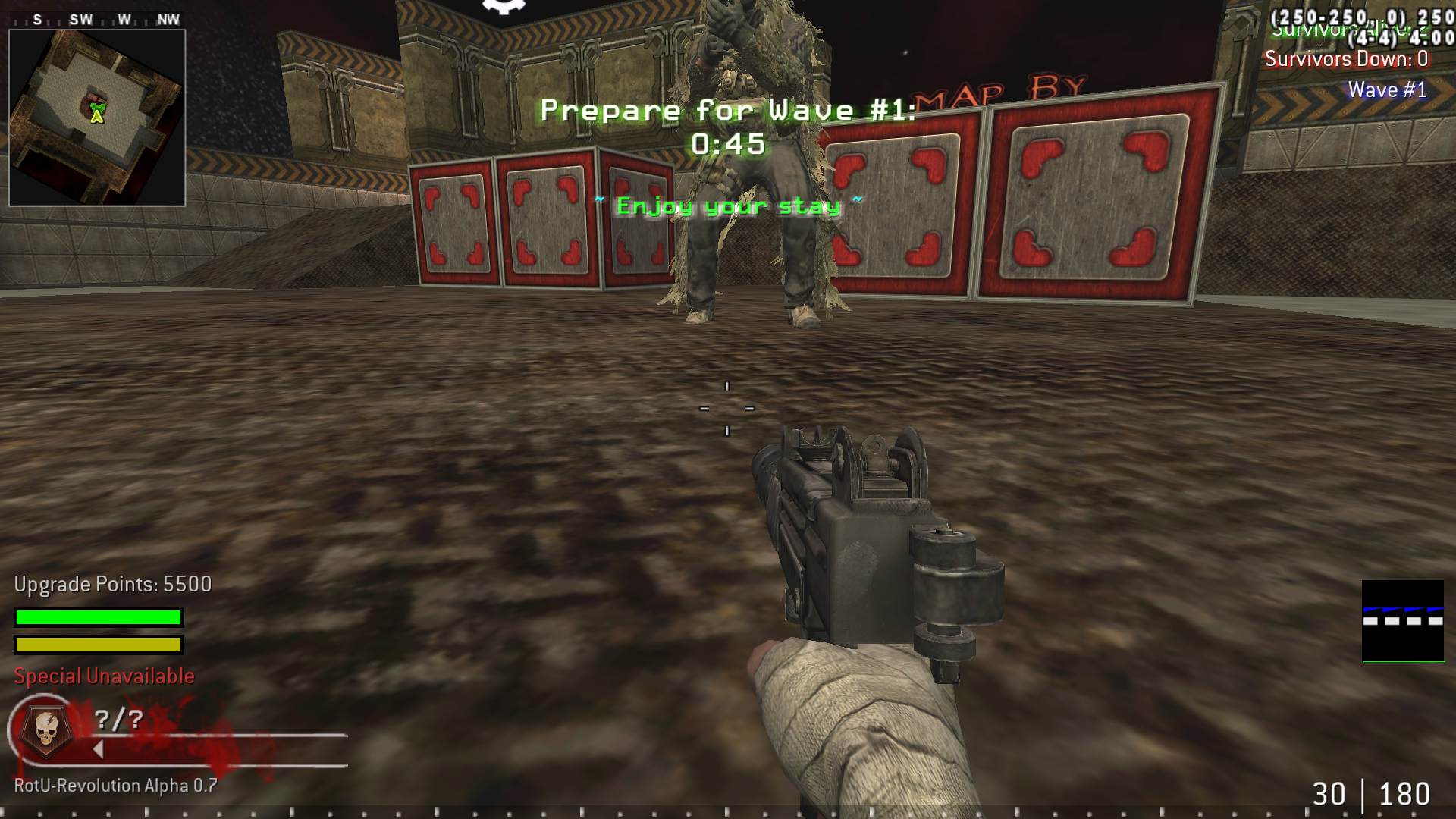 Wurstblinker, mp_fnrp_quake3_arena, |RS|RotU-Revolution - Zombies