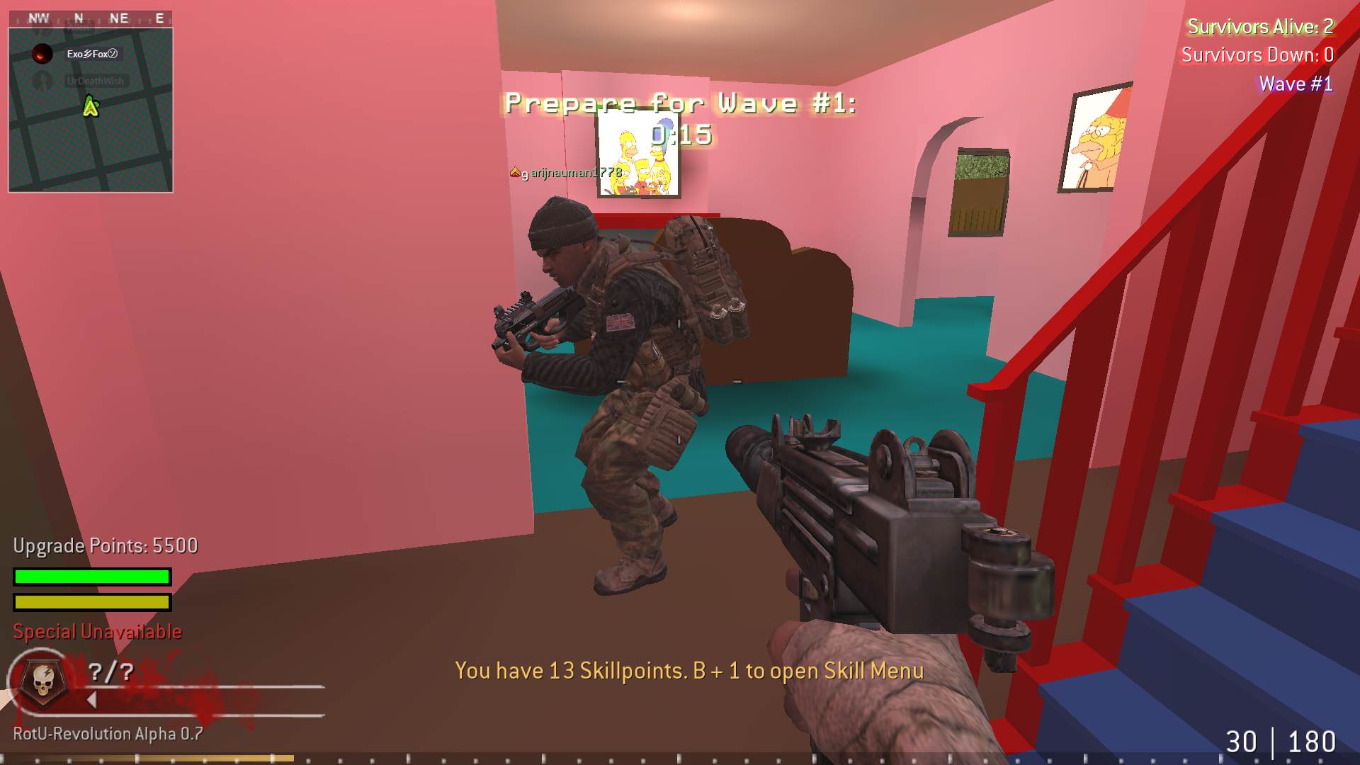 UrDeathWish, mp_fnrp_simpsons, |RS|RotU-Revolution - Zombies