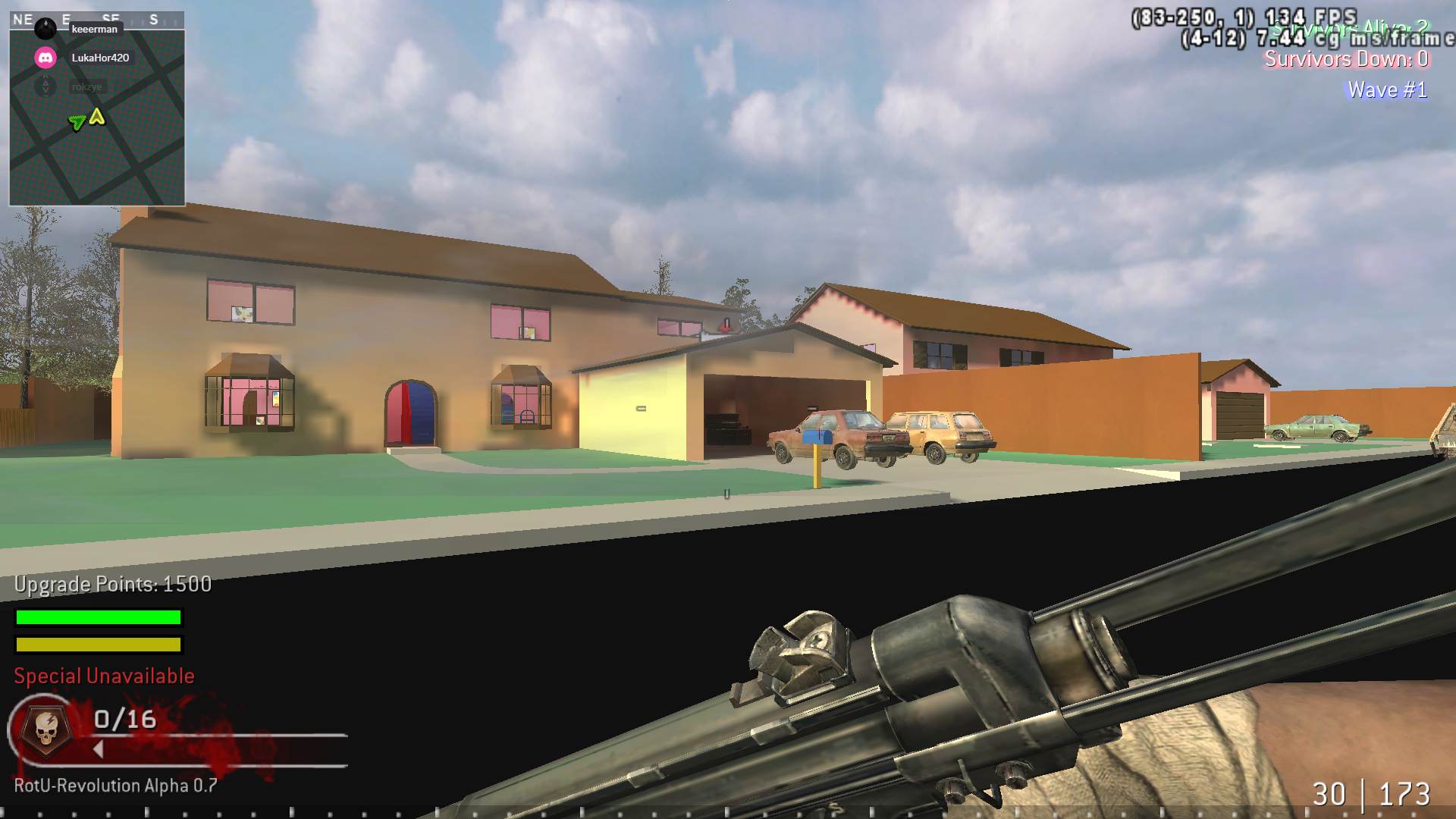 kekec, mp_fnrp_simpsons, |RS|RotU-Revolution - Zombies