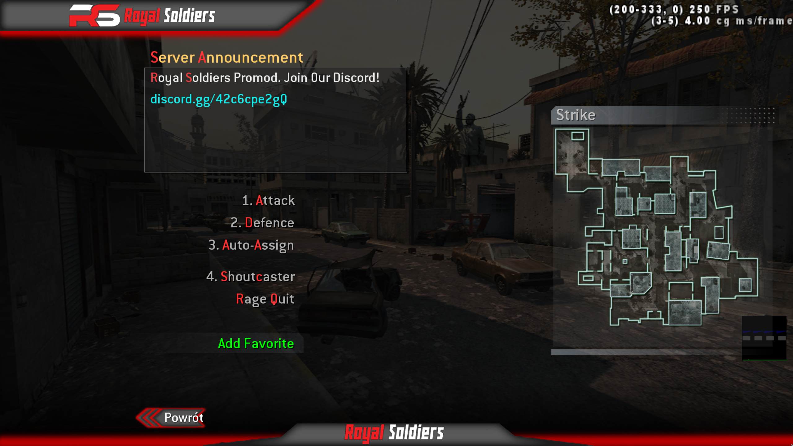 T6, mp_strike, |RS|Promod S&D 2.20 - Round: 19/20