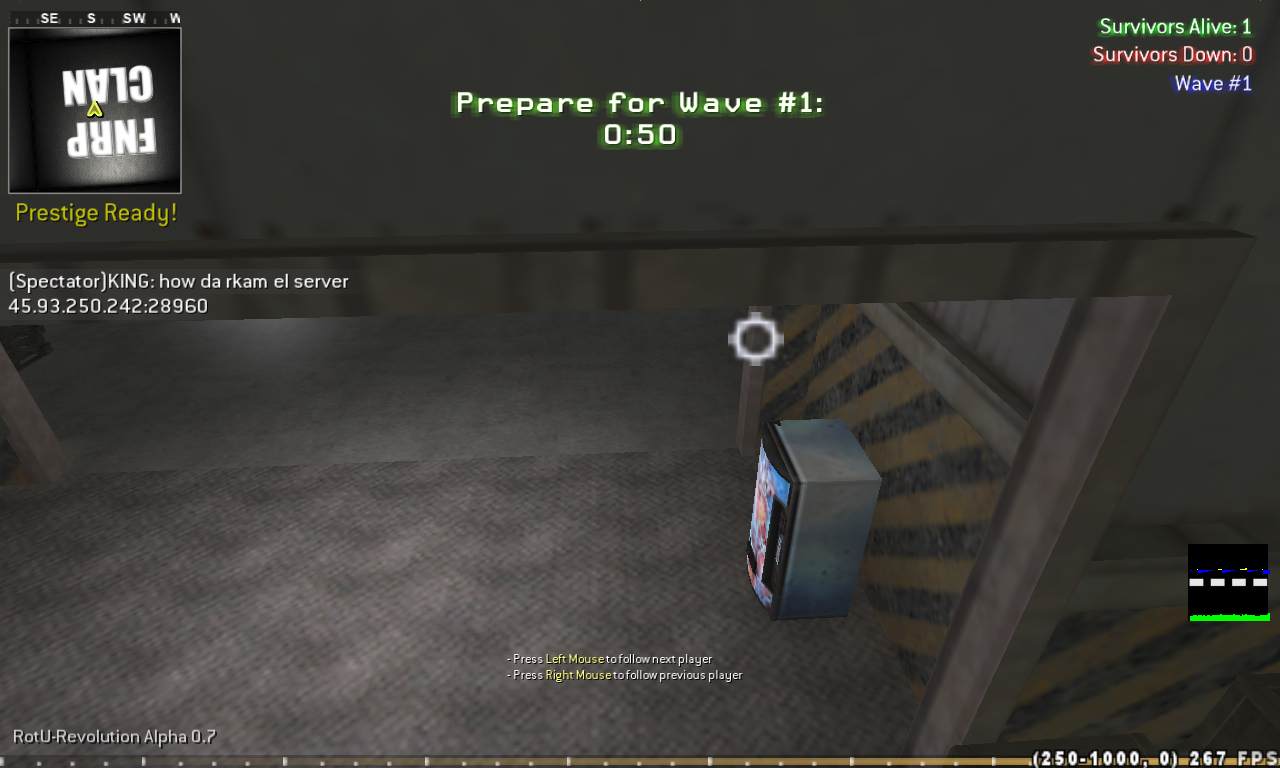 KlNG, mp_fnrp_warehouse_v2, |RS|RotU-Revolution - Zombies