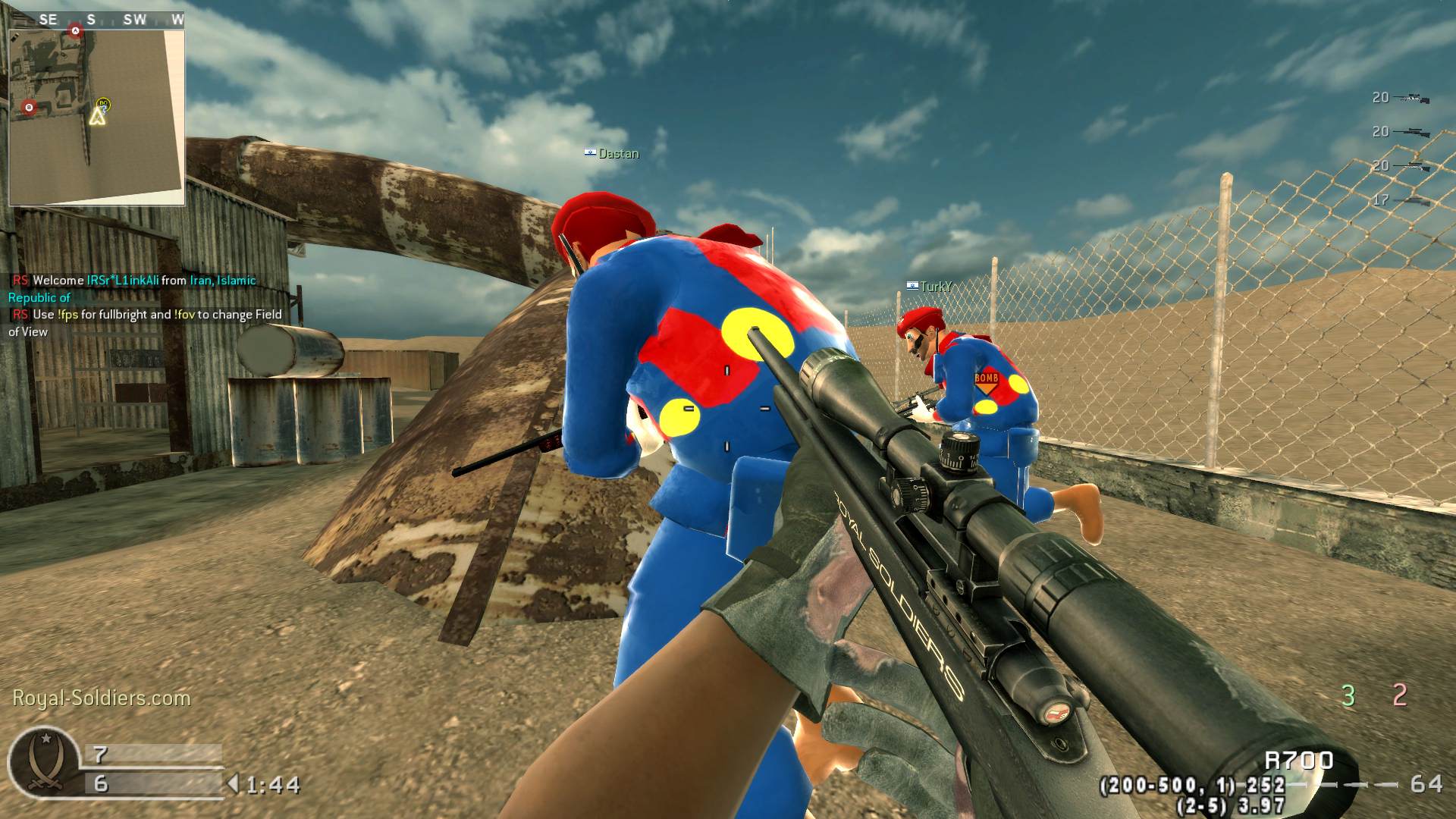 IRSr*L1inkAli, mp_modern_rust, |RS|Sniper Only Promod - Round: 7/20