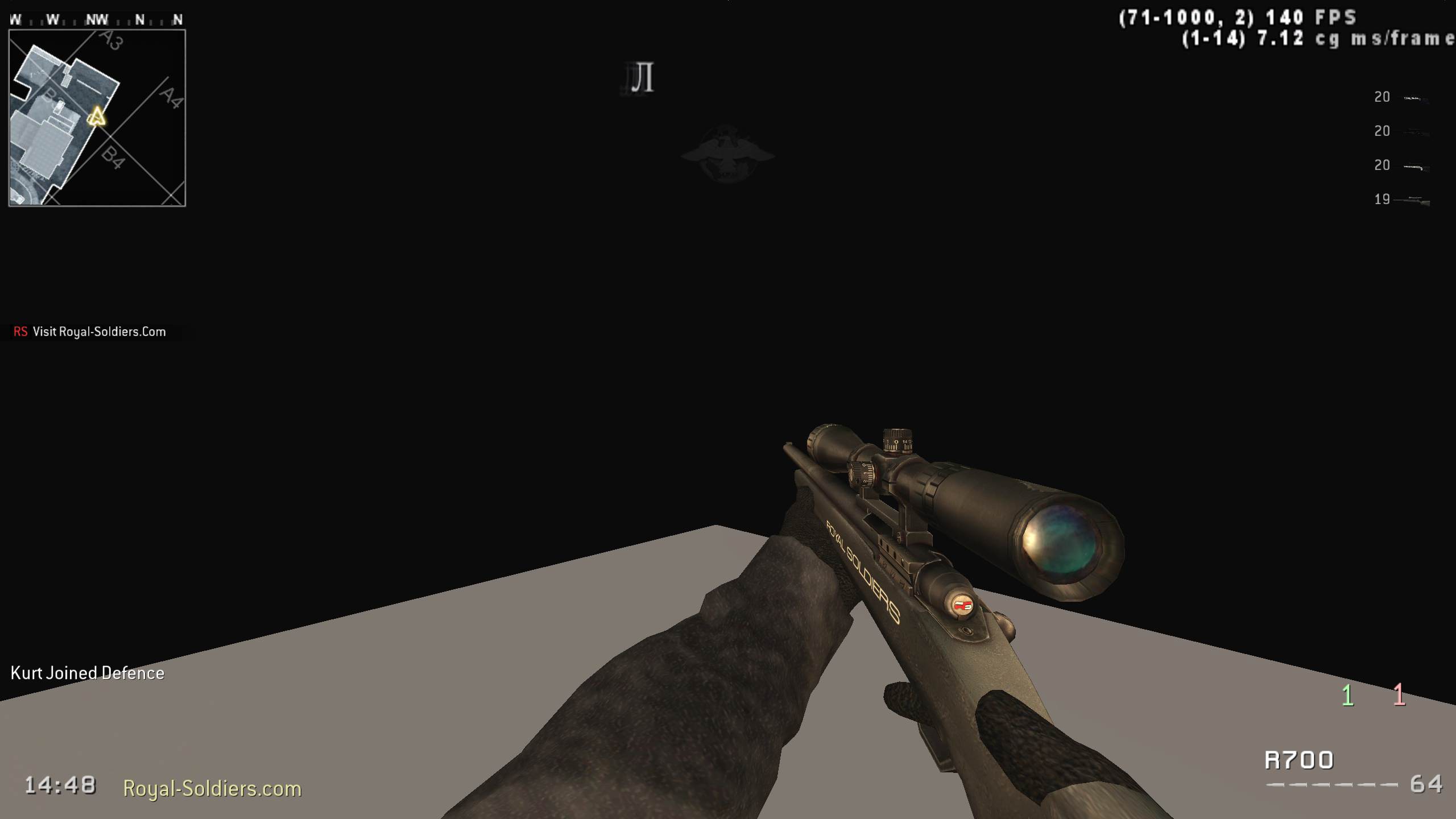 Kurt, mp_nuketown, |RS|Sniper Only Promod - Round: 6/20