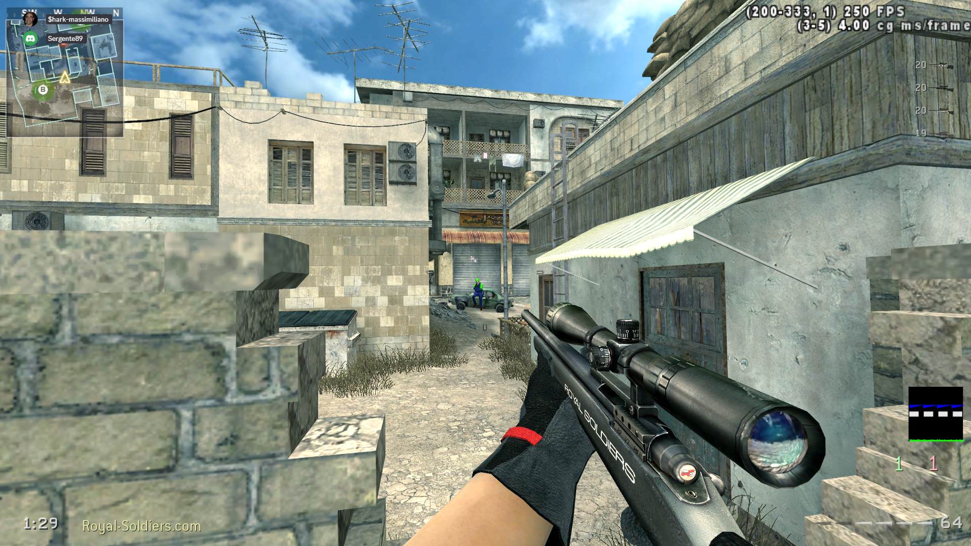 Sergente, mp_crash, |RS|Sniper Only Promod - Round: 4/20