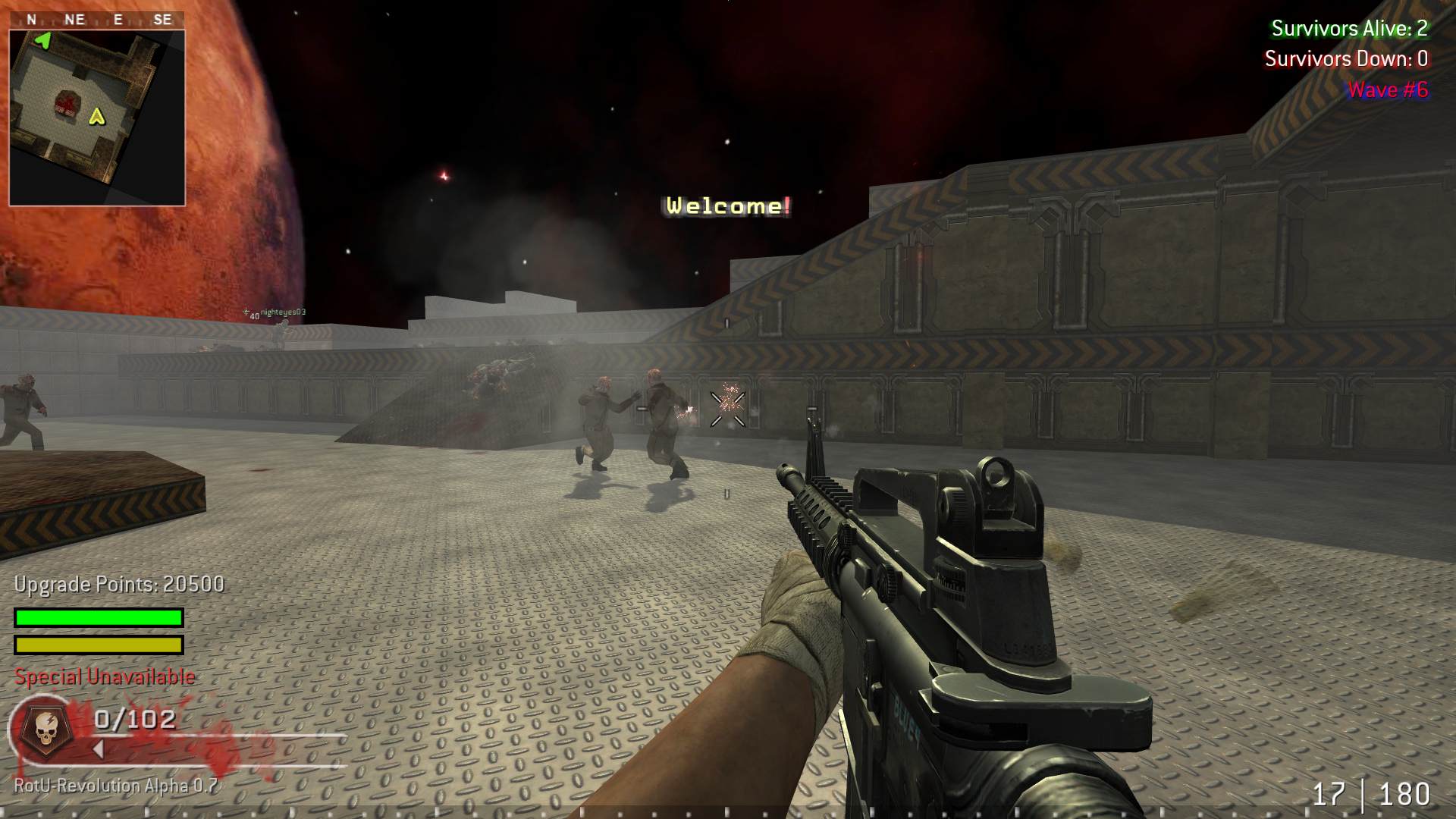 NeCrO, mp_fnrp_quake3_arena, |RS|RotU-Revolution - Zombies