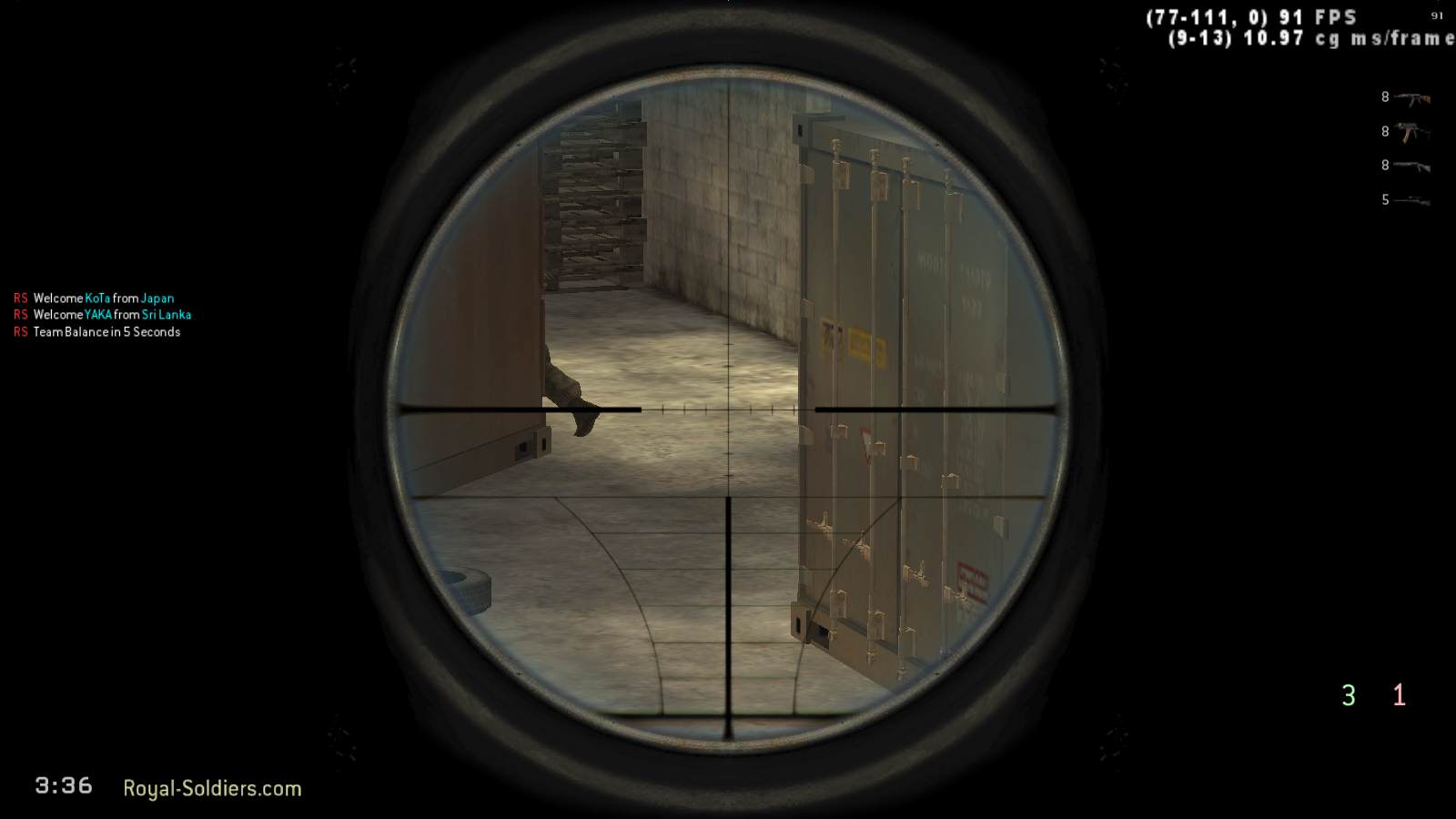 YAKA, mp_killhouse, |RS|Promod TDM