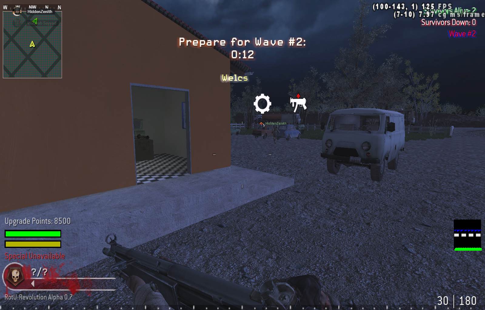 Zseversiffyyy, mp_fnrp_chocho_nite, |RS|RotU-Revolution - Zombies