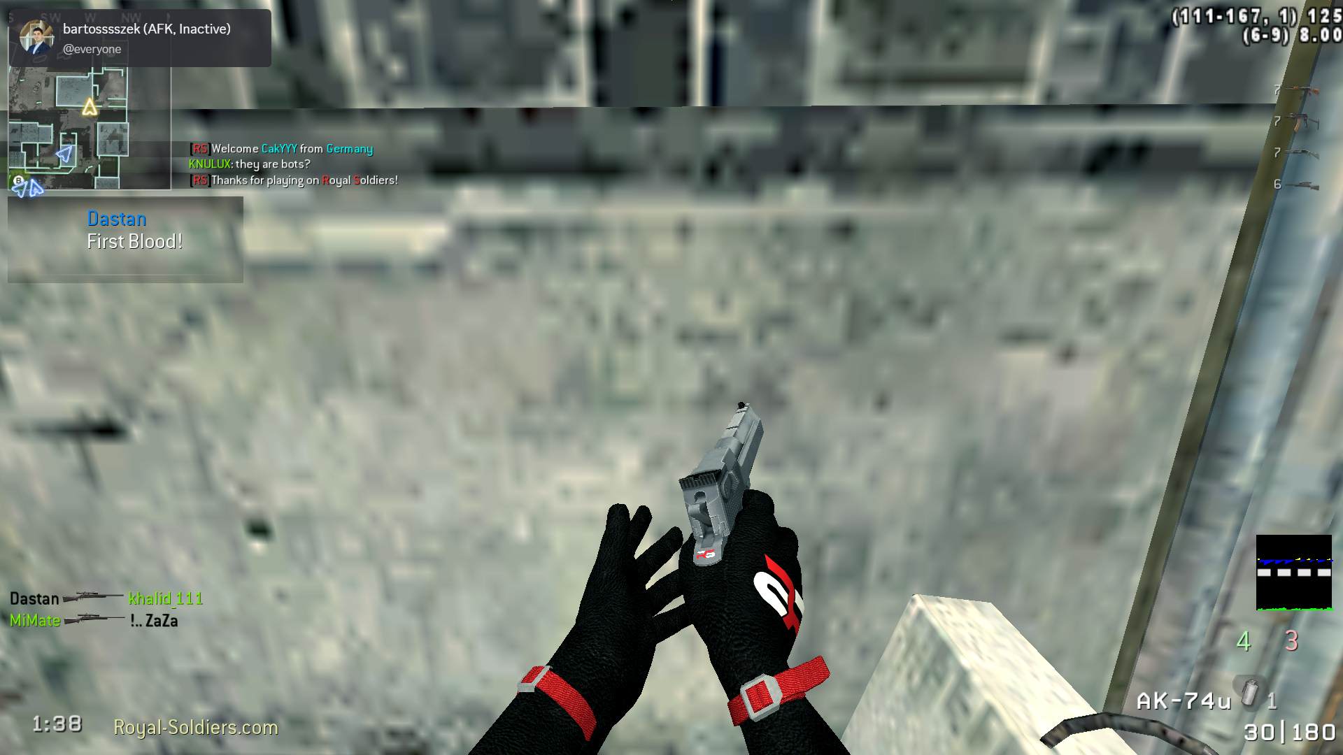 CakYYY, mp_crash, |RS|Promod S&D 2.20 - Round: 6/20