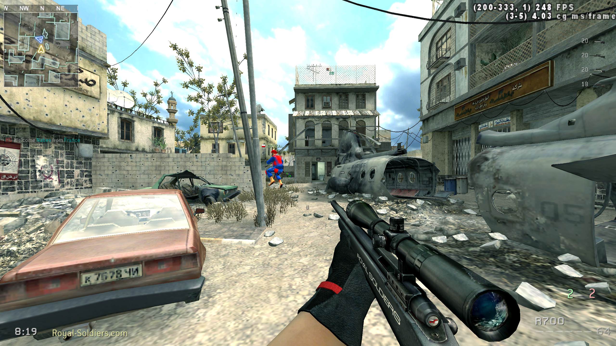 Nabes, mp_crash, |RS|Sniper Only Promod - Round: 4/20