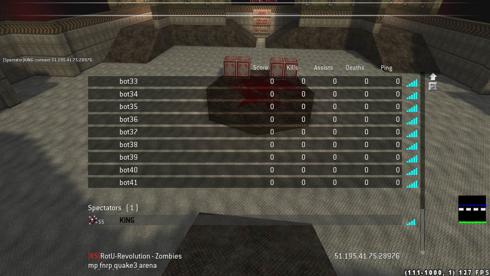 KlNG, mp_fnrp_quake3_arena, |RS|RotU-Revolution - Zombies