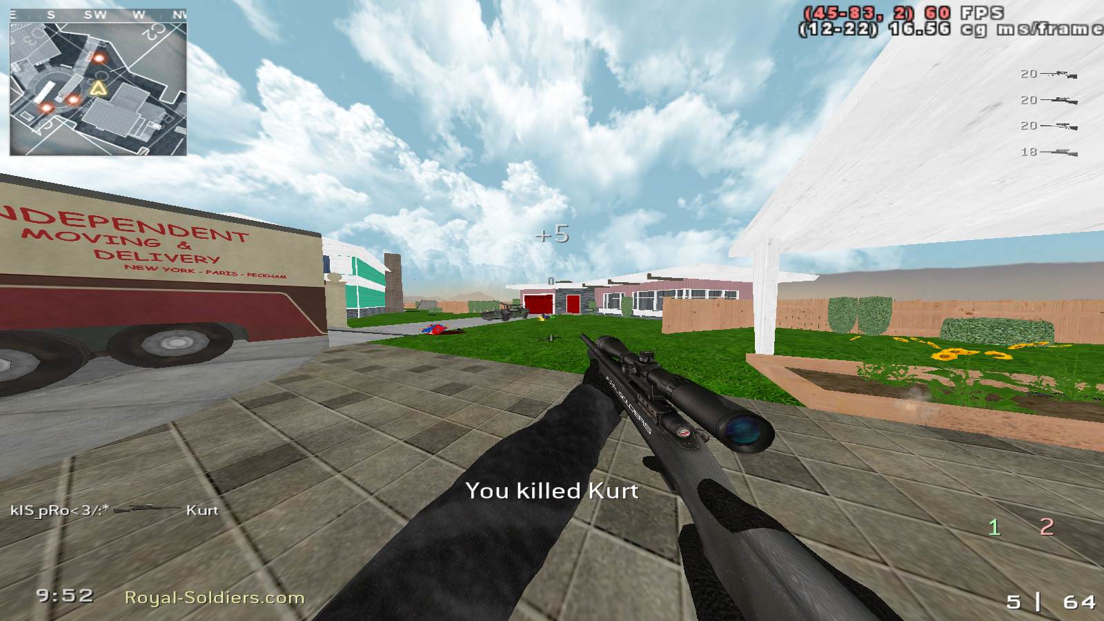 kIS_pRo<3:*, mp_nuketown, |RS|Sniper Only Promod - Round: 6/20